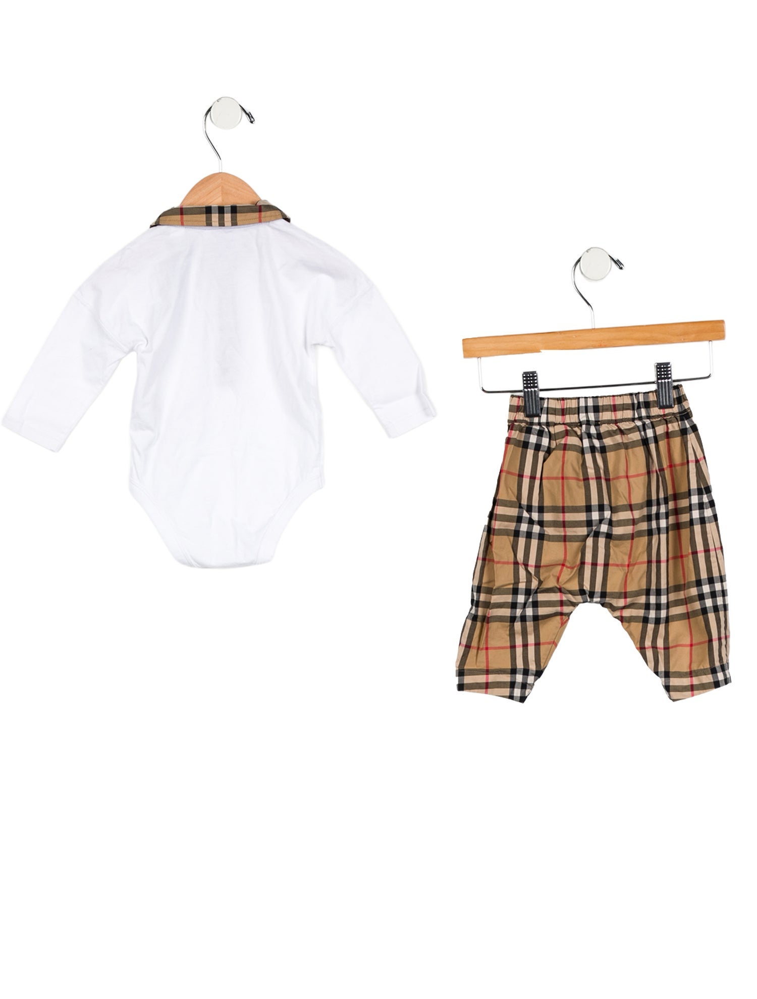 Burberry Infant Boys' House Check Print Set