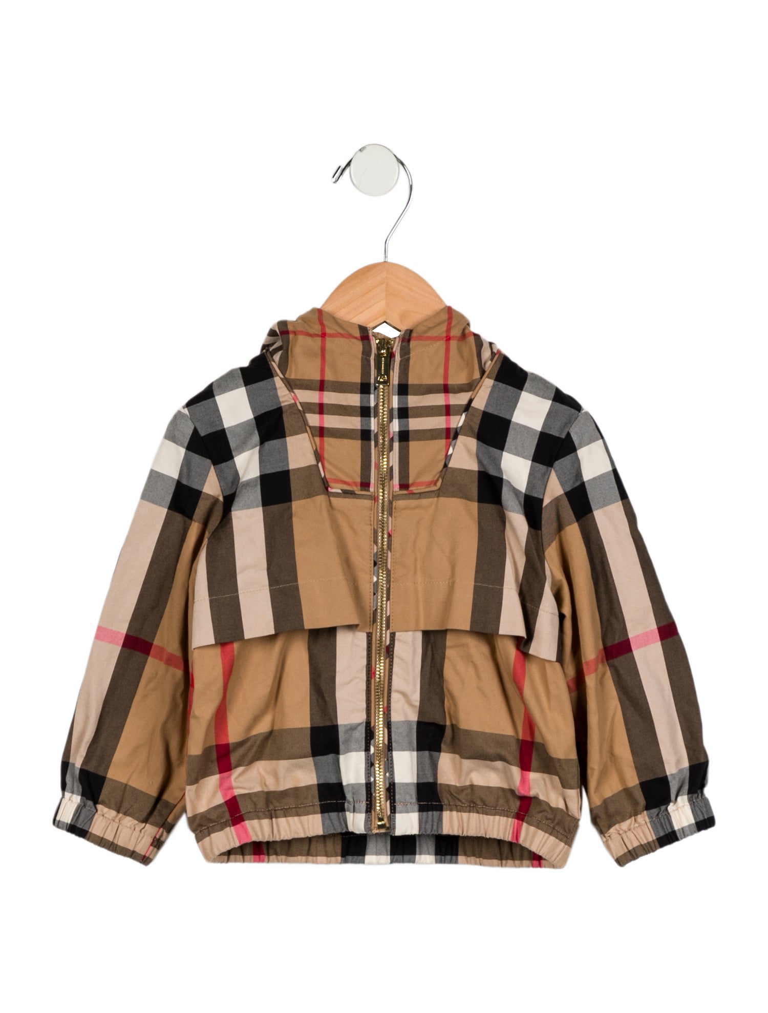 Burberry Boys' Check Print Jacket