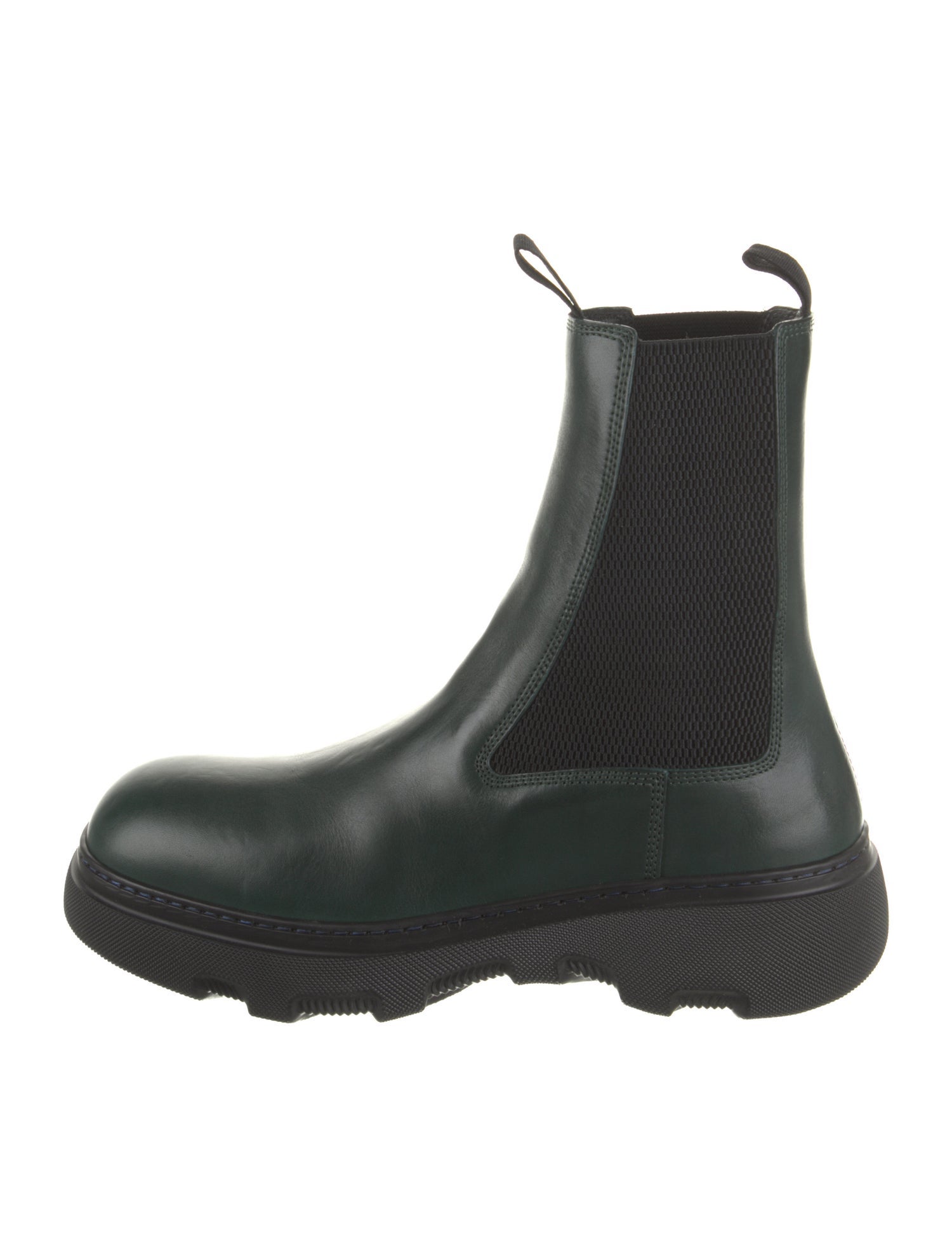 Burberry Leather Chelsea Boots