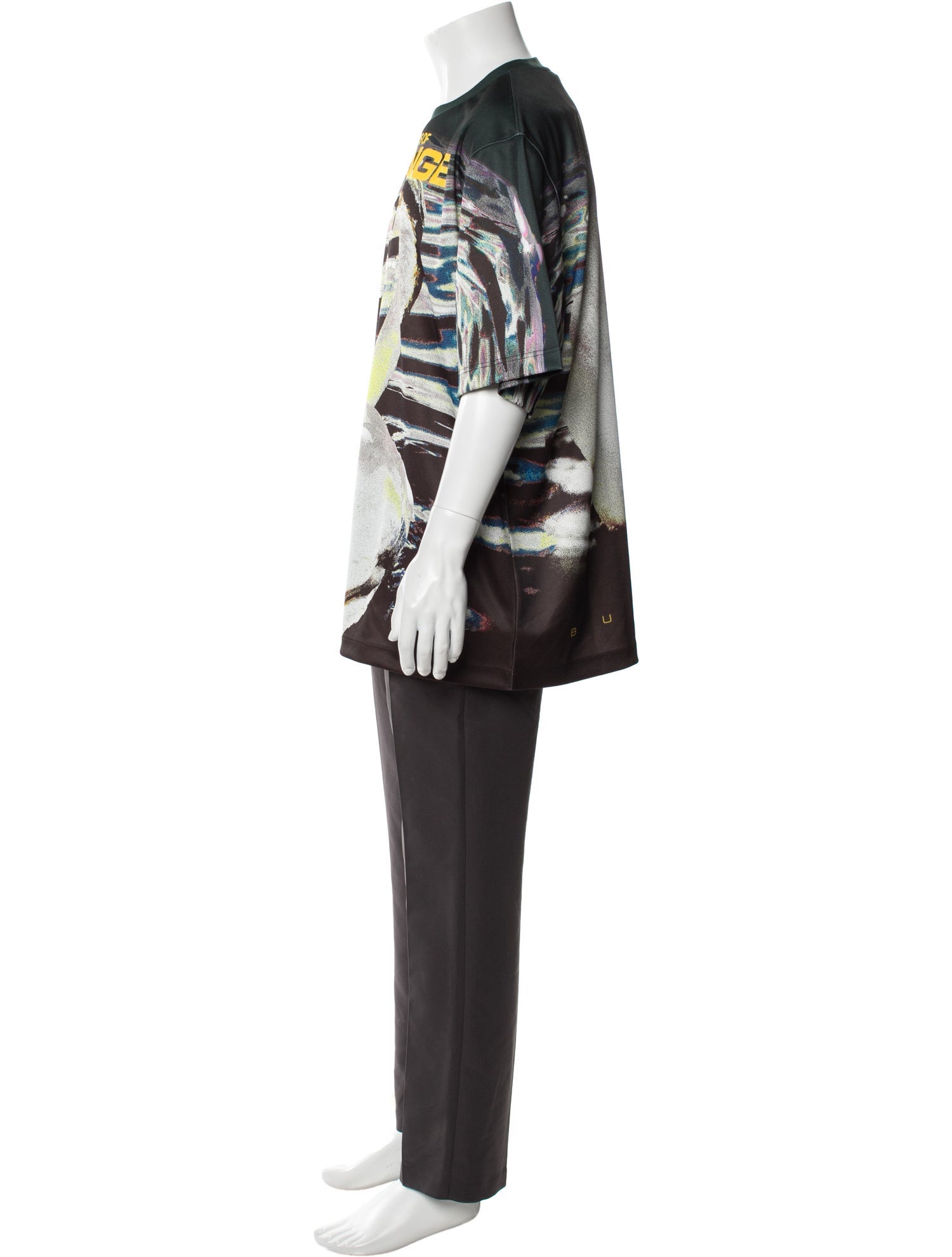 Burberry Printed Crew Neck T-Shirt w/ Tags