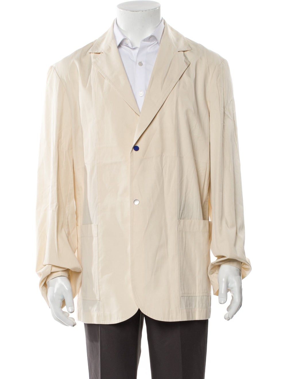 Burberry Jacket Neutrals Patch Pockets - image 1