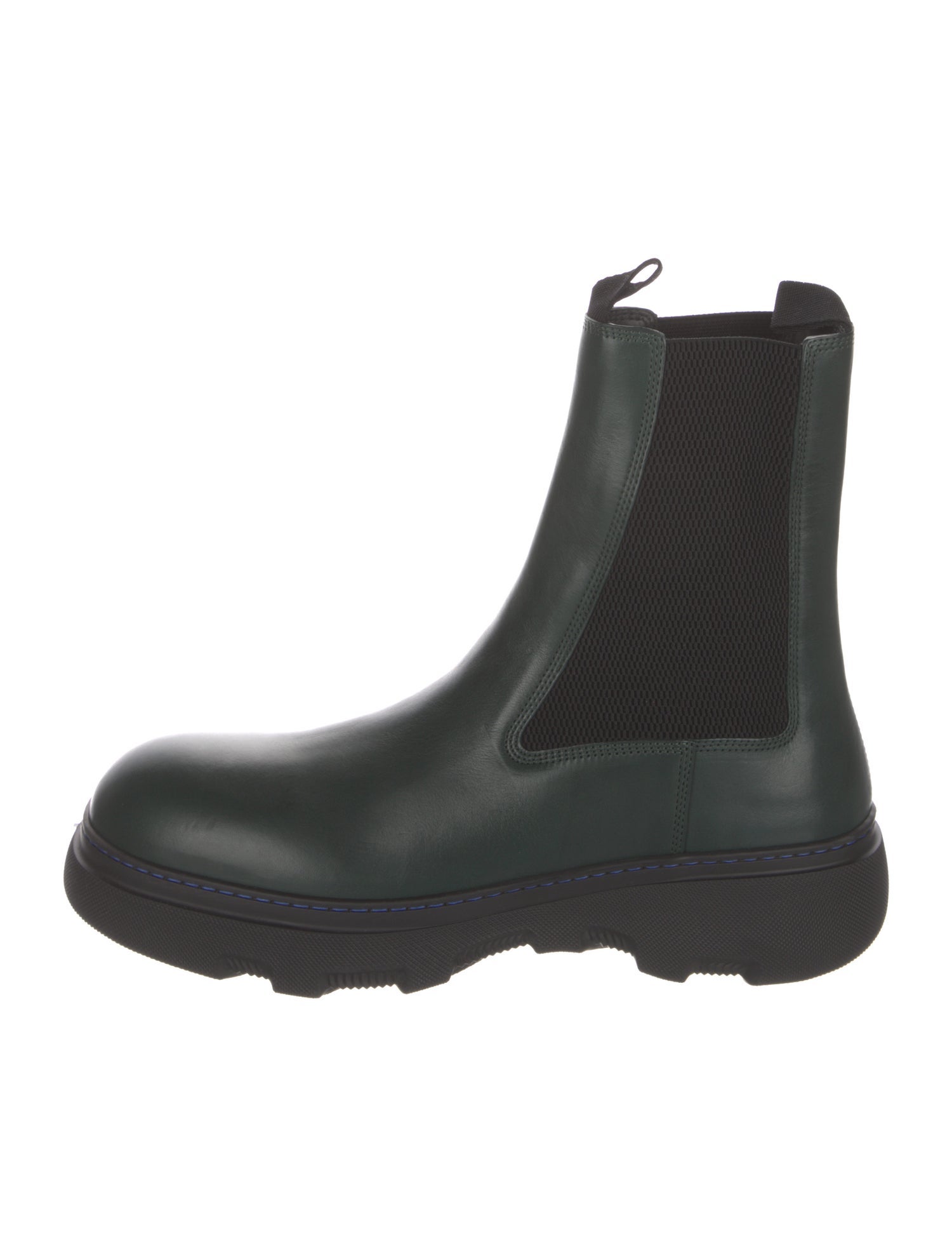 Burberry Leather Chelsea Boots