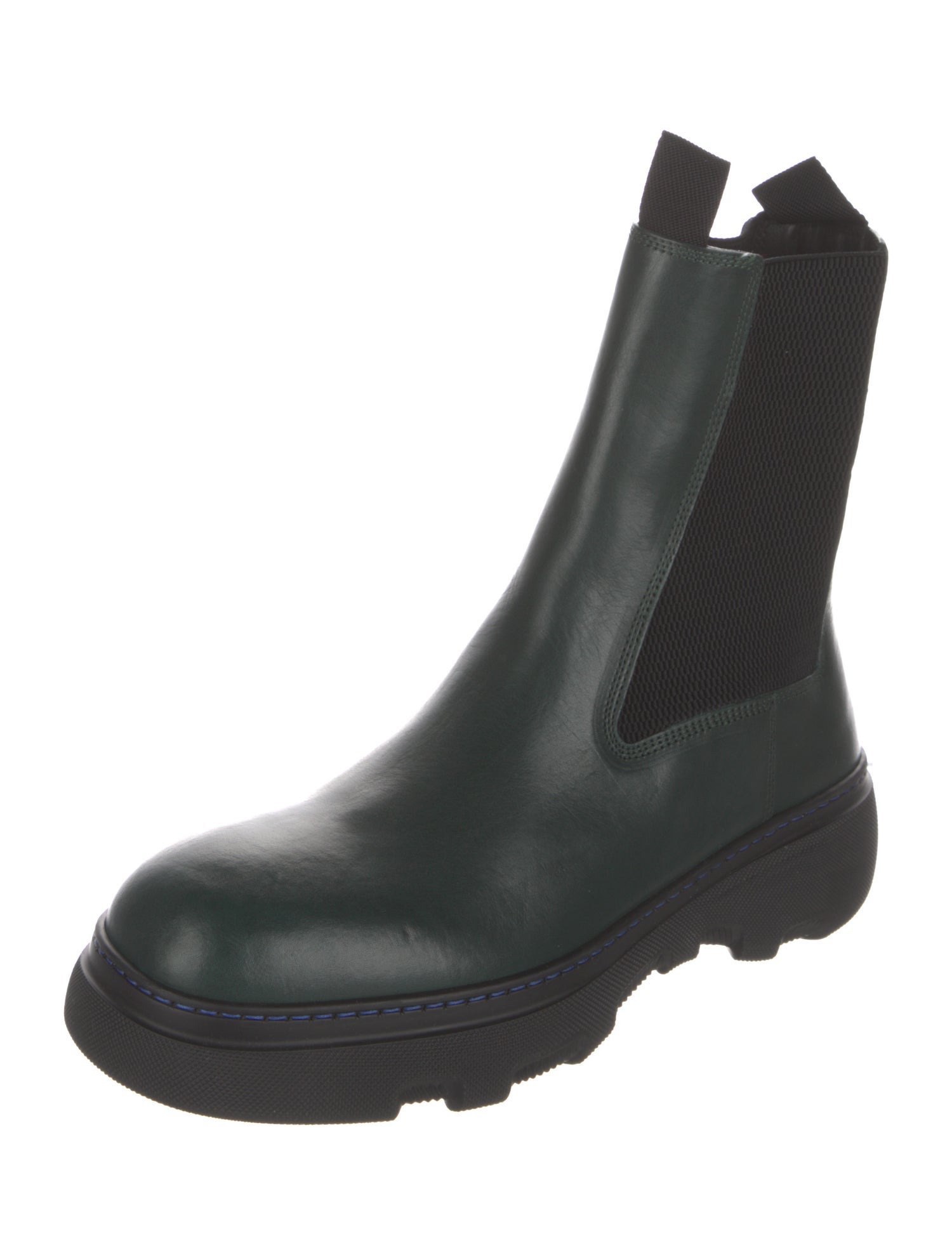 Burberry Leather Chelsea Boots