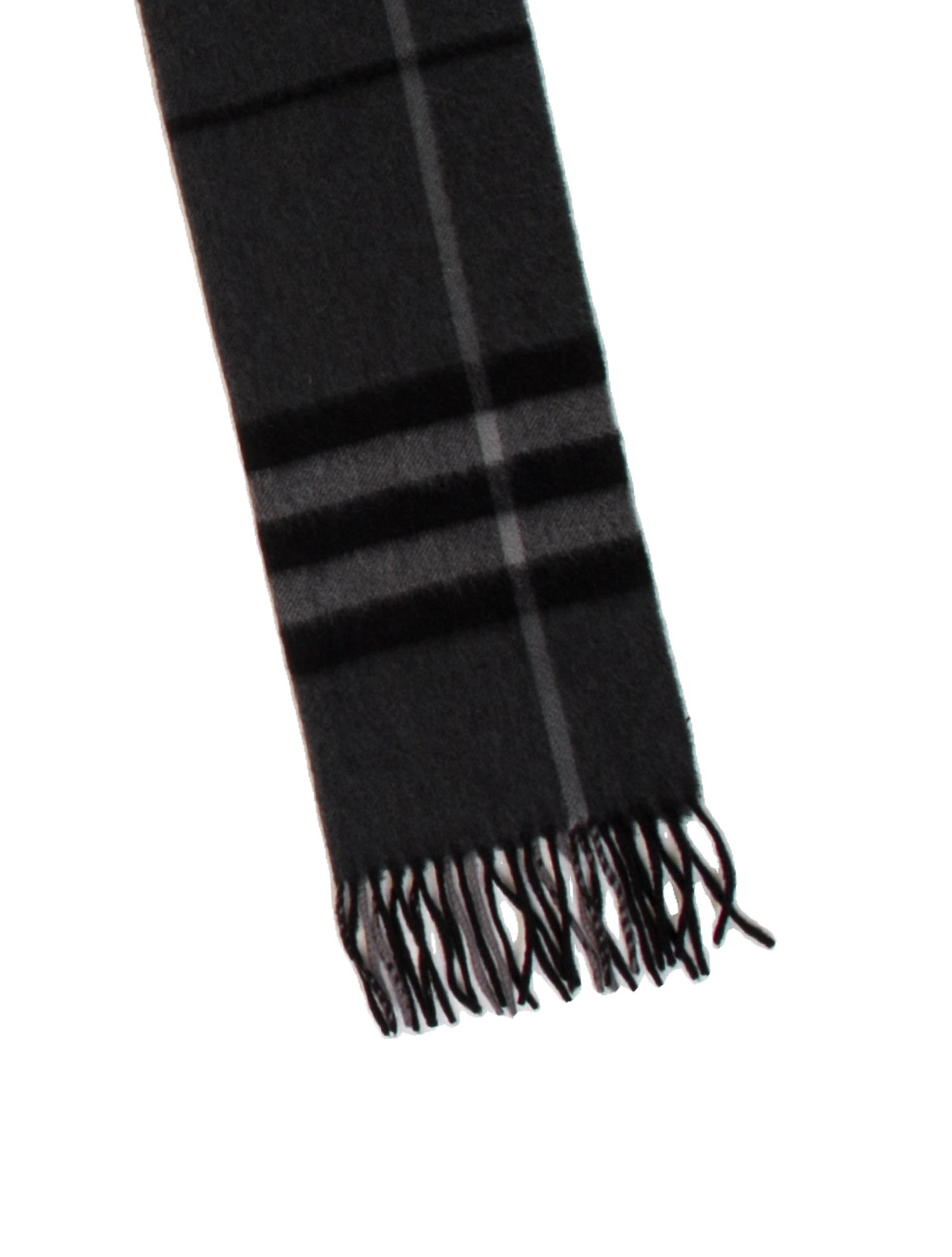 Burberry Cashmere Nova Check Pattern Scarf
