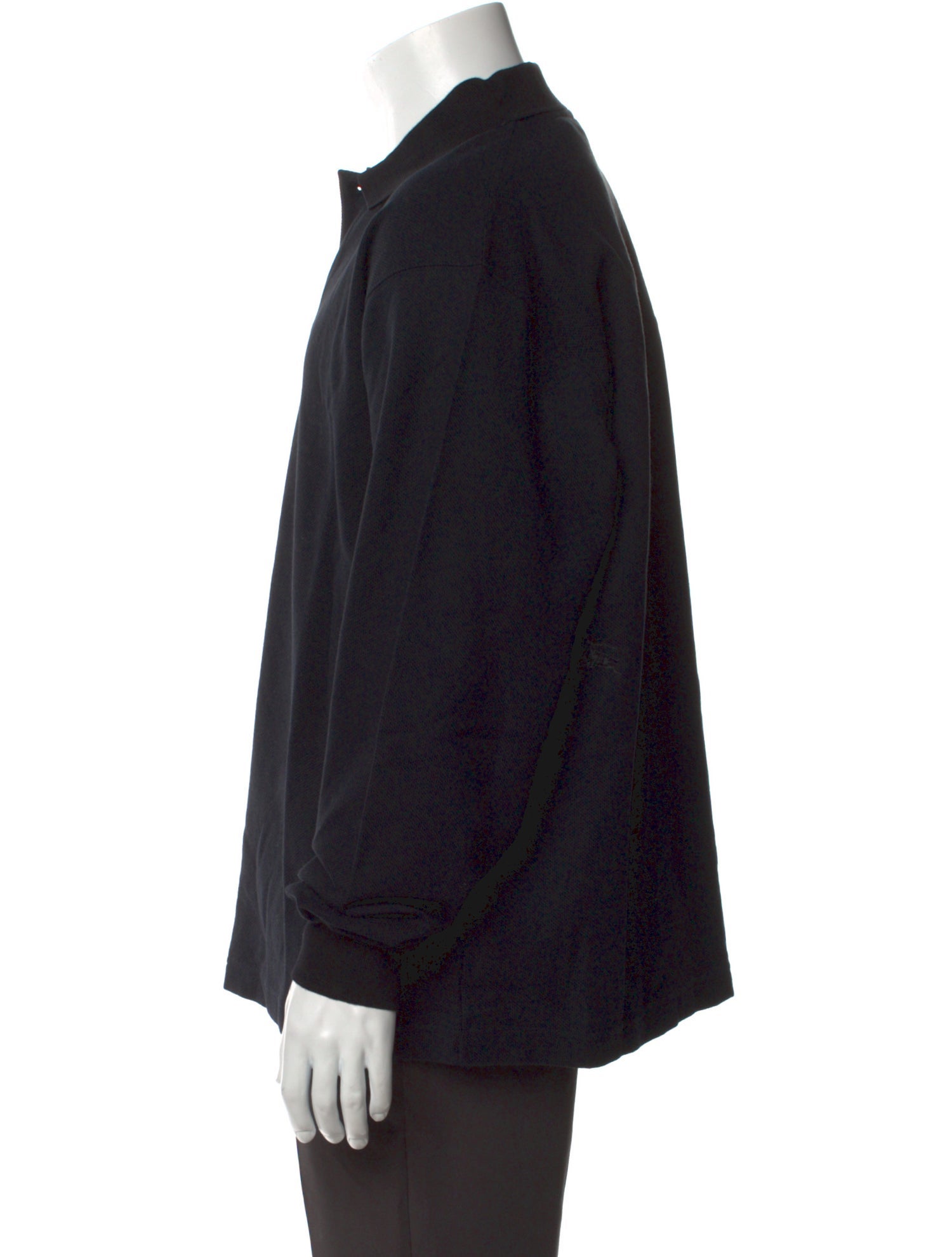 Burberry Collar Long Sleeve Polo Shirt w/ Tags