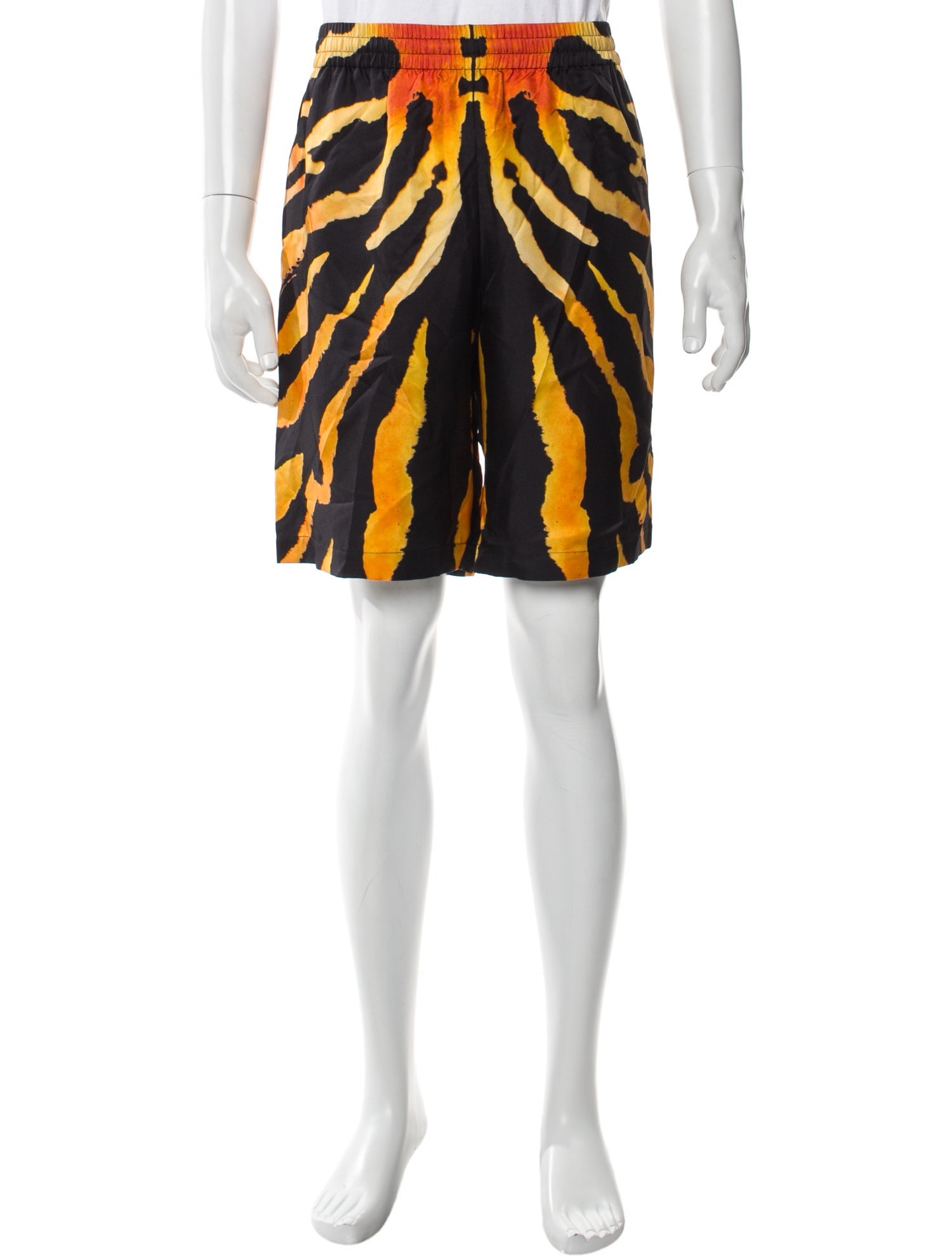 Burberry Silk Jogger Shorts w/ Tags