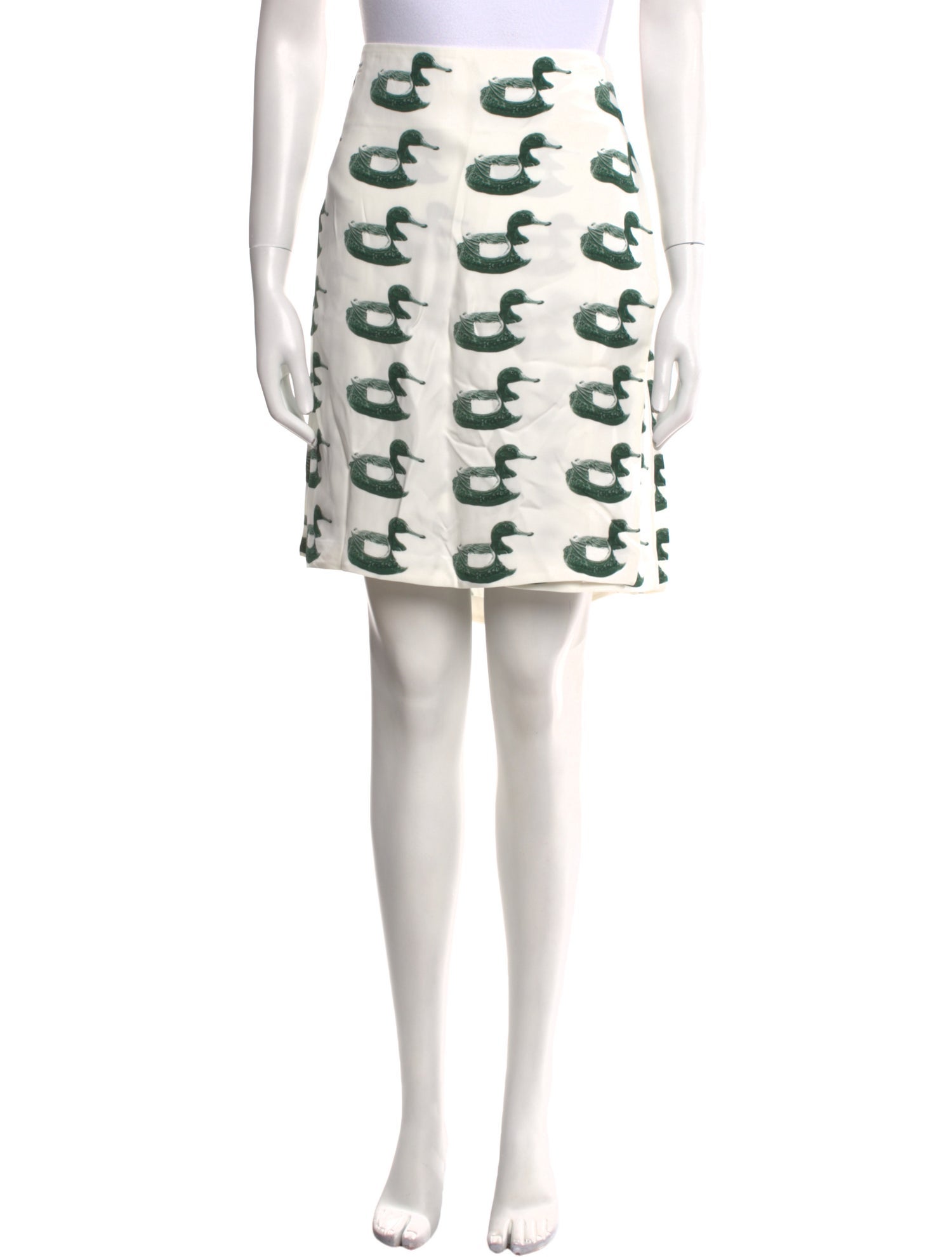 Burberry Printed Knee-Length Skirt w/ Tags