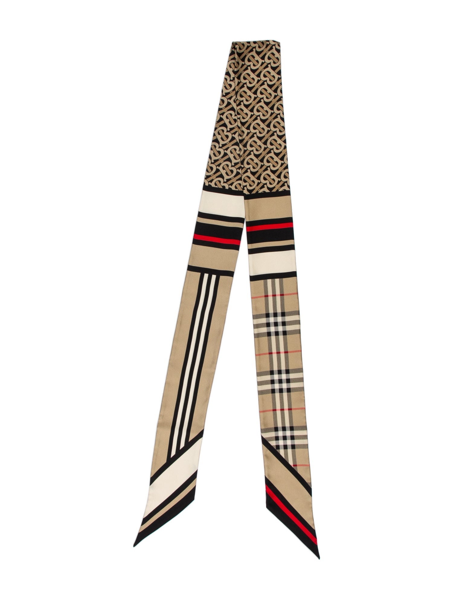 Burberry Silk House Check Pattern Scarf