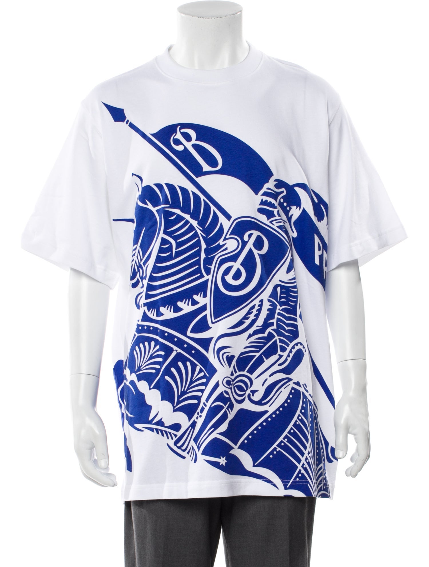 Burberry Graphic Print Crew Neck T-Shirt w/ Tags