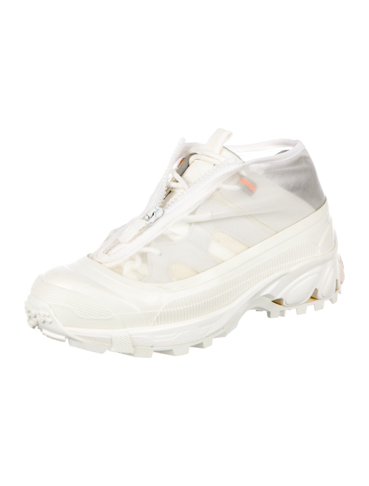 Burberry Rubber Mesh Accents Sneakers