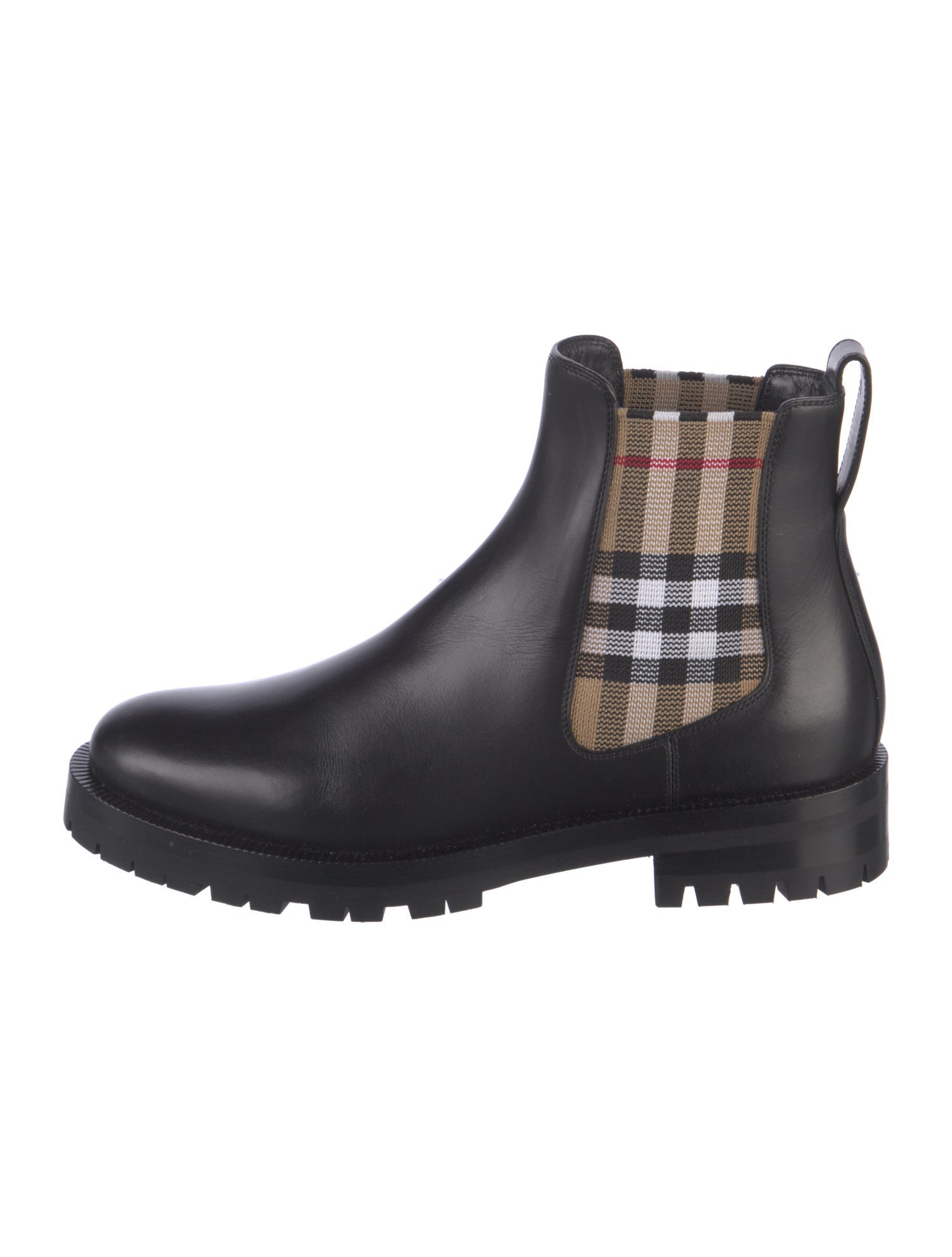Burberry Leather Chelsea Boots