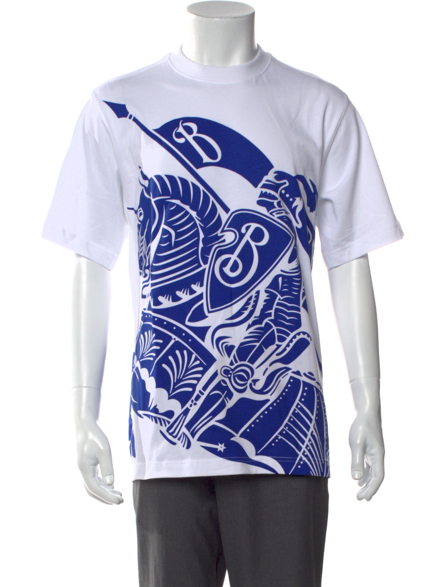 Burberry Graphic Print Crew Neck T-Shirt