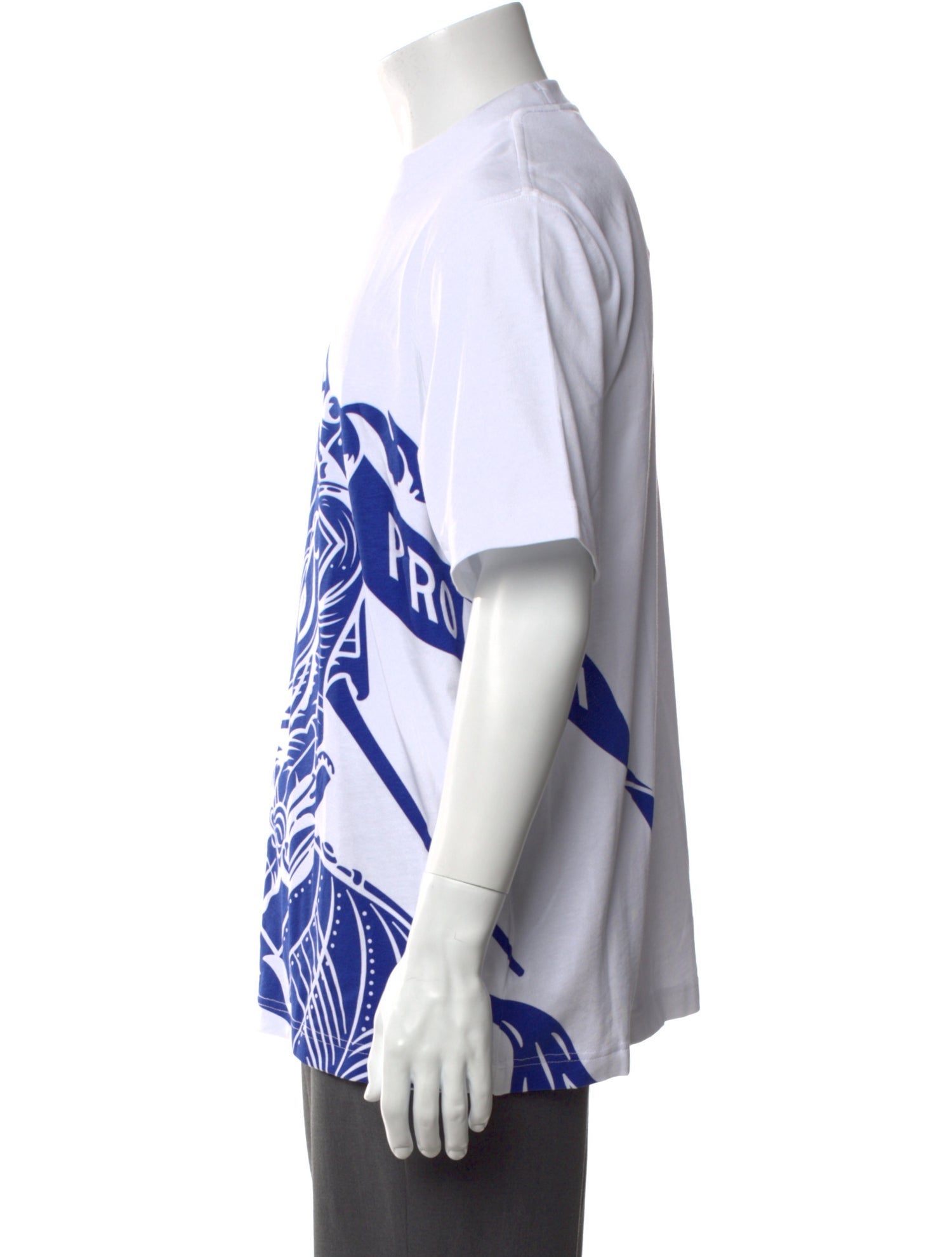 Burberry Graphic Print Crew Neck T-Shirt