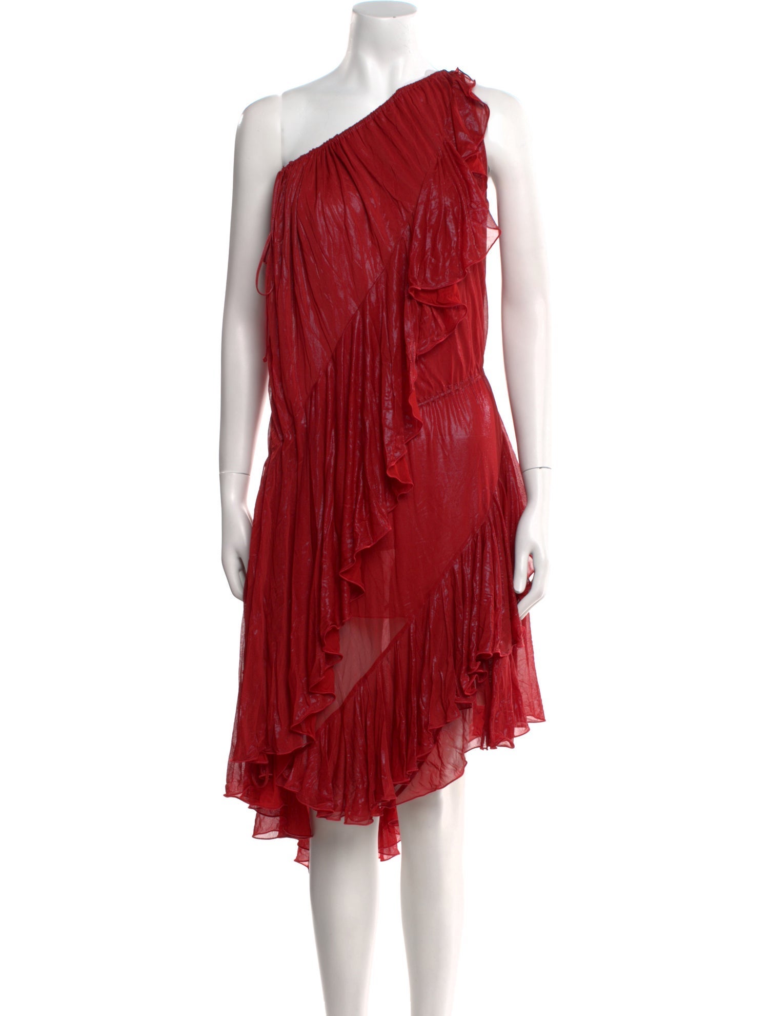 Burberry One-Shoulder Long Dress w/ Tags