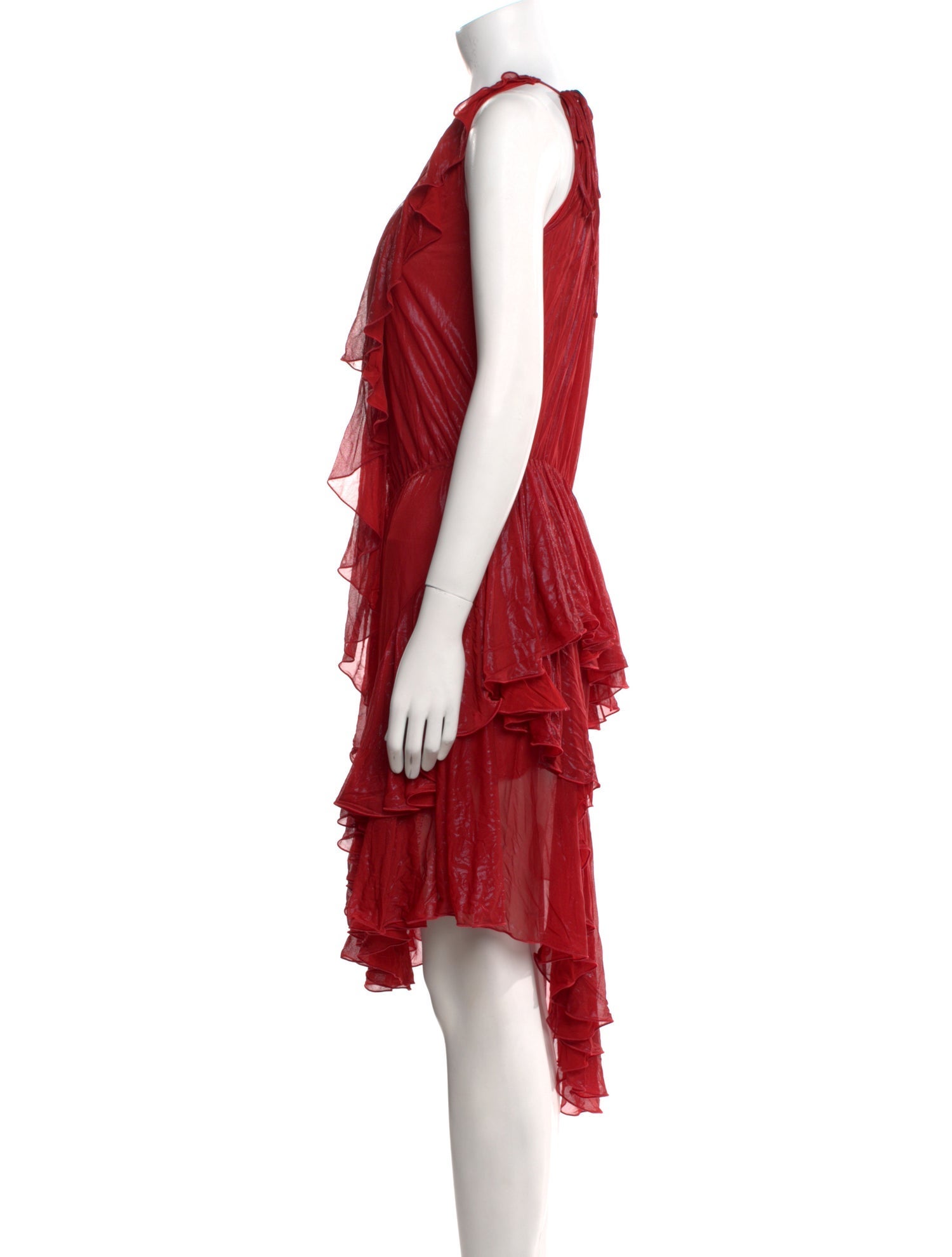 Burberry One-Shoulder Long Dress w/ Tags