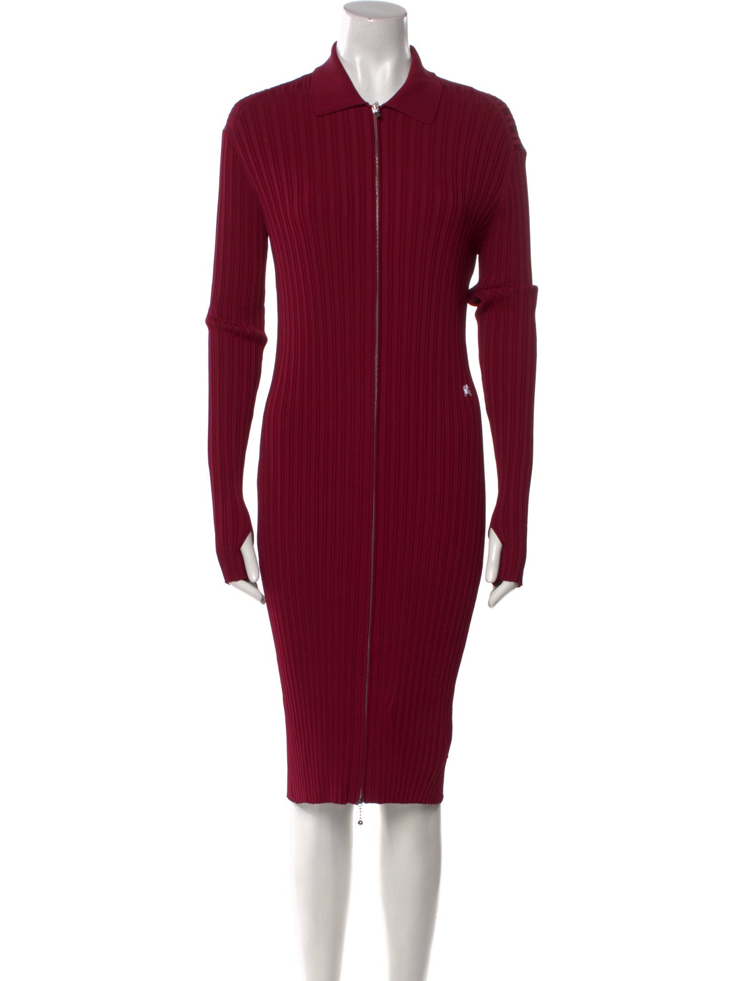 Burberry Mock Neck Knee-Length Dress w/ Tags