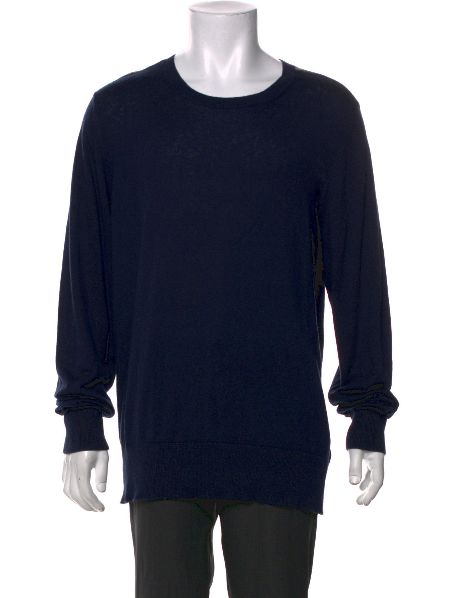 Burberry Exploded Check Pattern Crew Neck Pullover