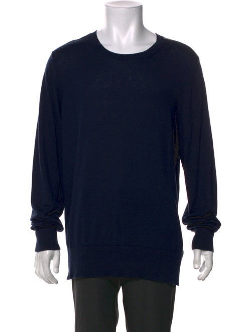 Burberry Exploded Check Pattern Crew Neck Pullover