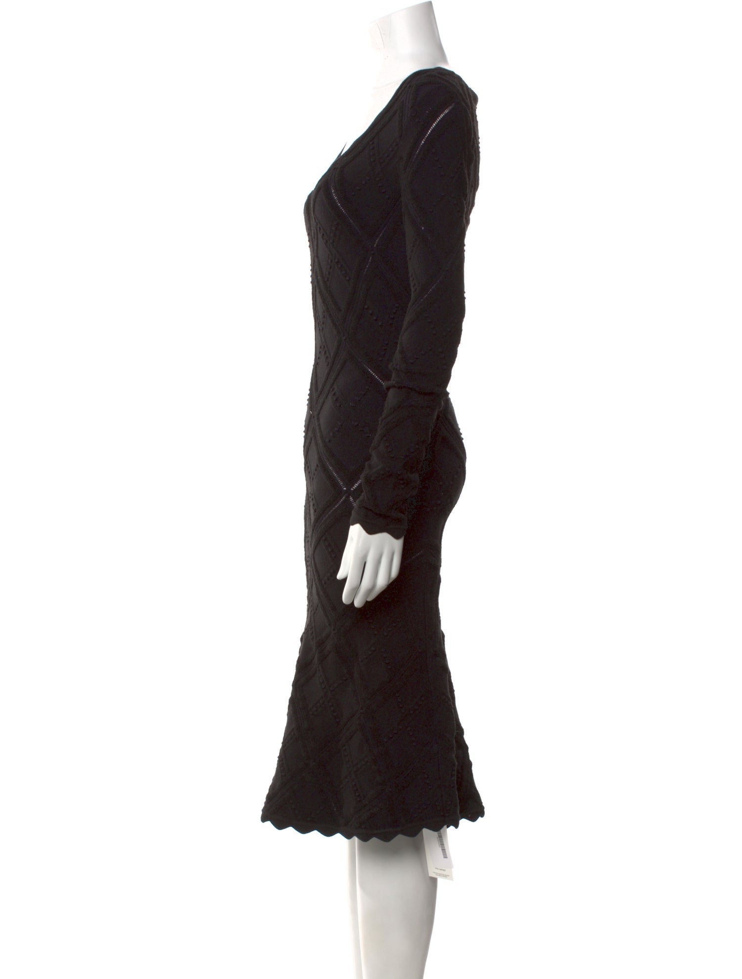 Burberry Wool Knee-Length Dress w/ Tags