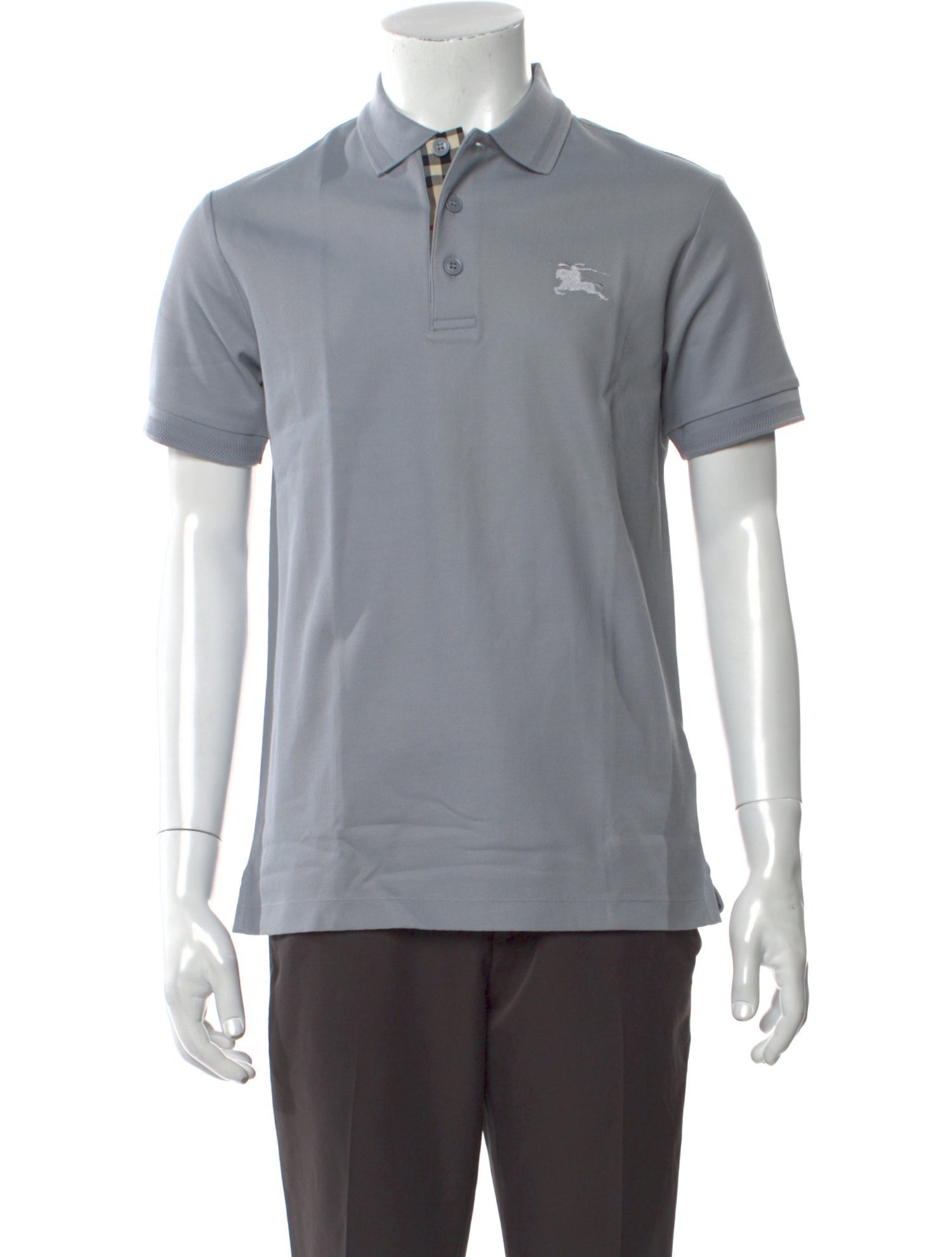 Burberry Collar Short Sleeve Polo Shirt w/ Tags