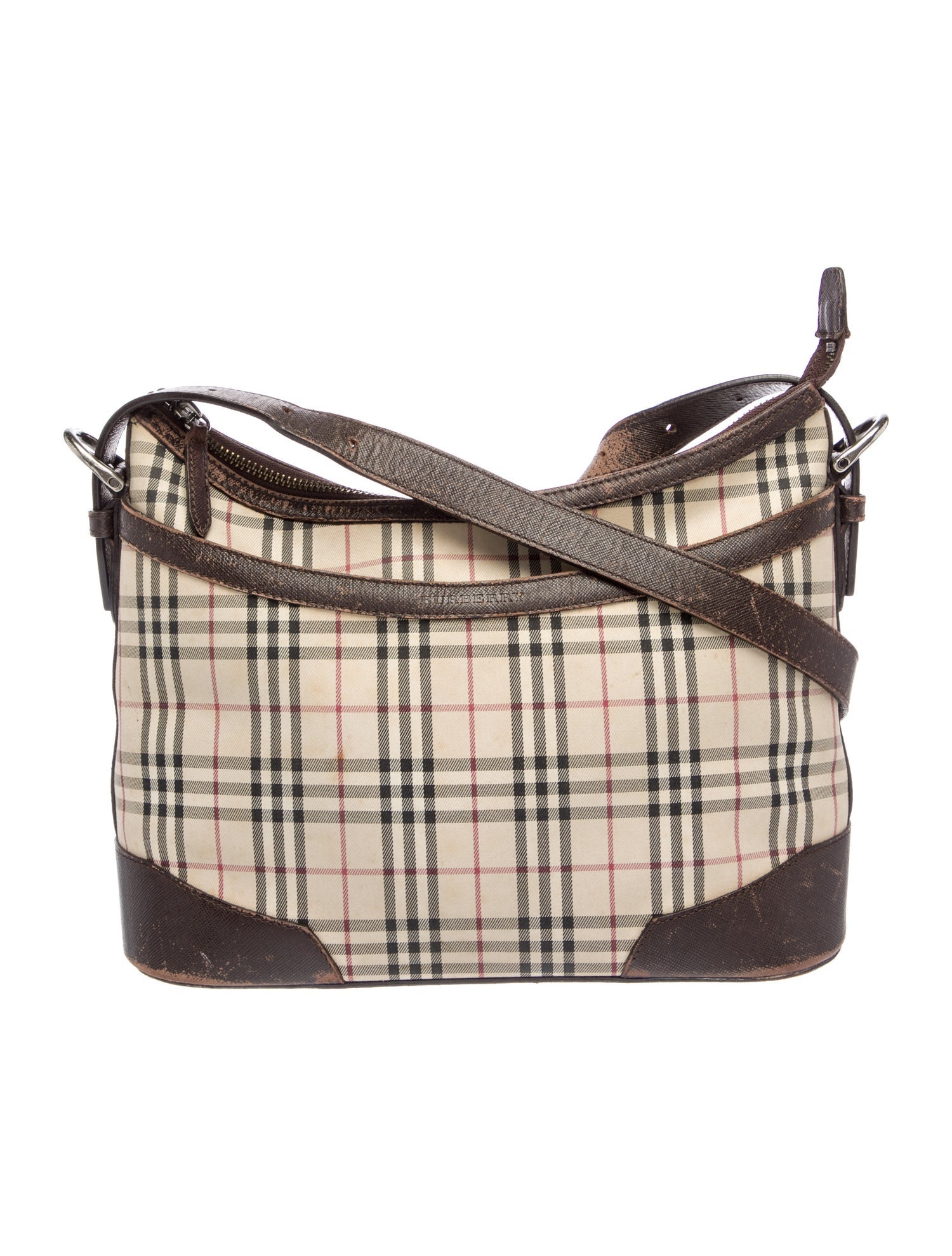 Burberry House Check Shoulder Bag Vintage