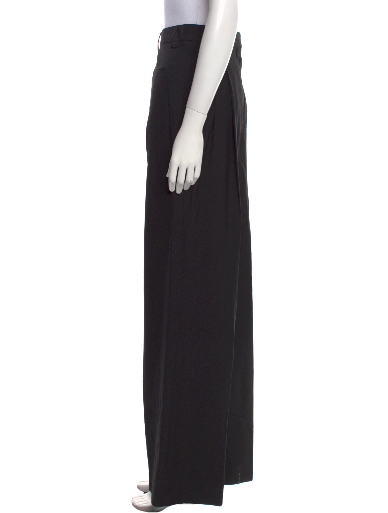 Burberry Wool Wide Leg Pants w/ Tags