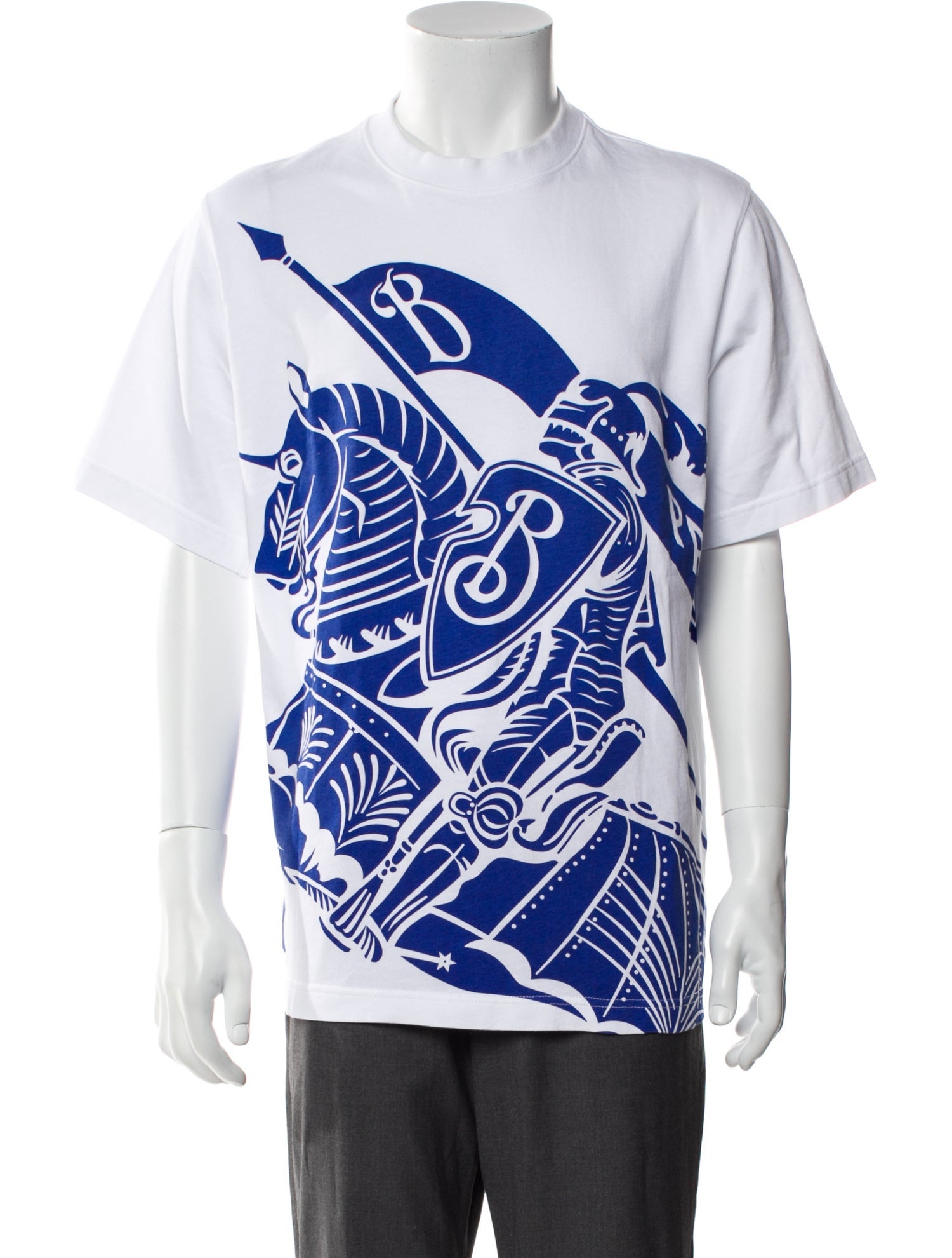 Burberry Graphic Print Crew Neck T-Shirt w/ Tags