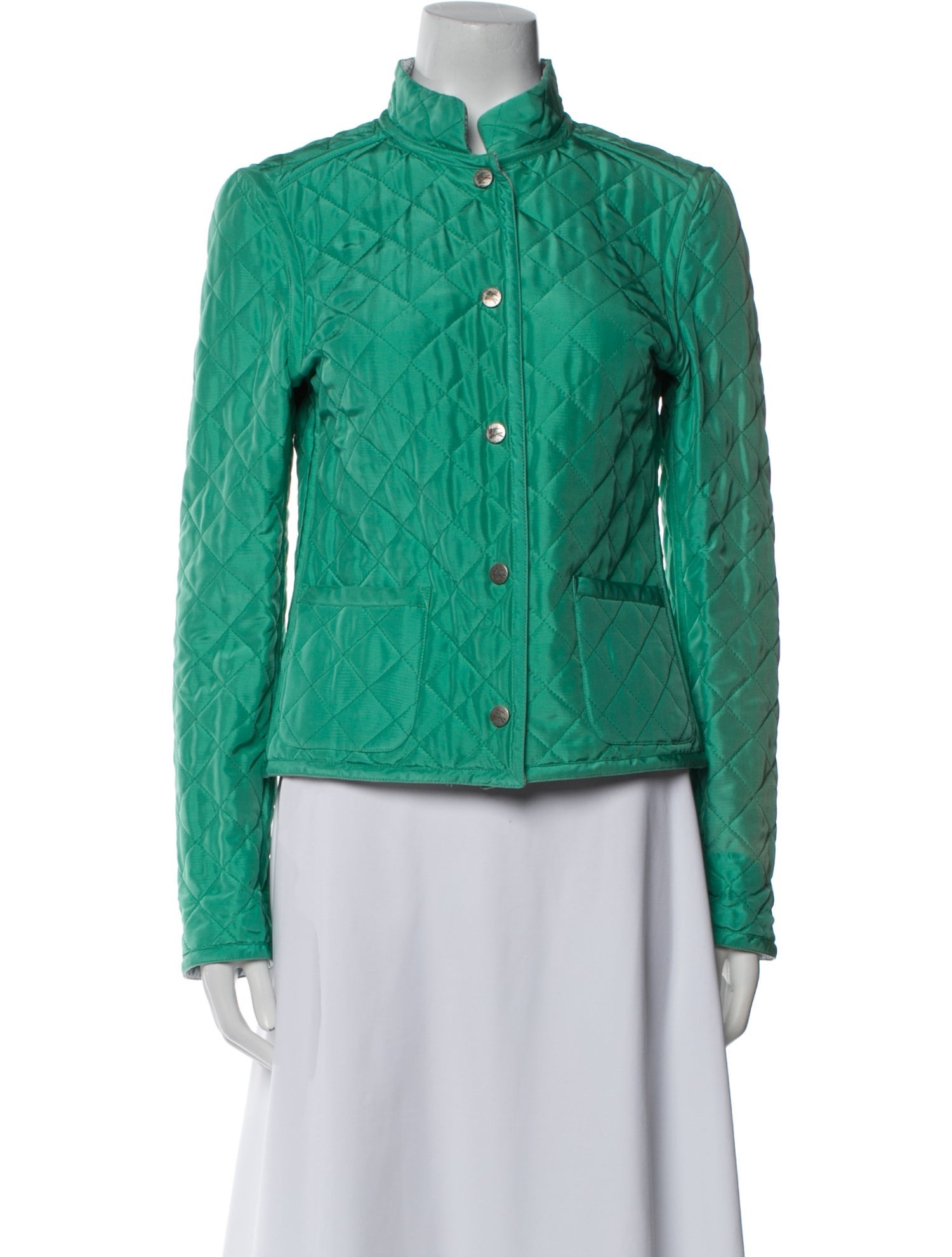 Burberry Prorsum Silk Utility Jacket