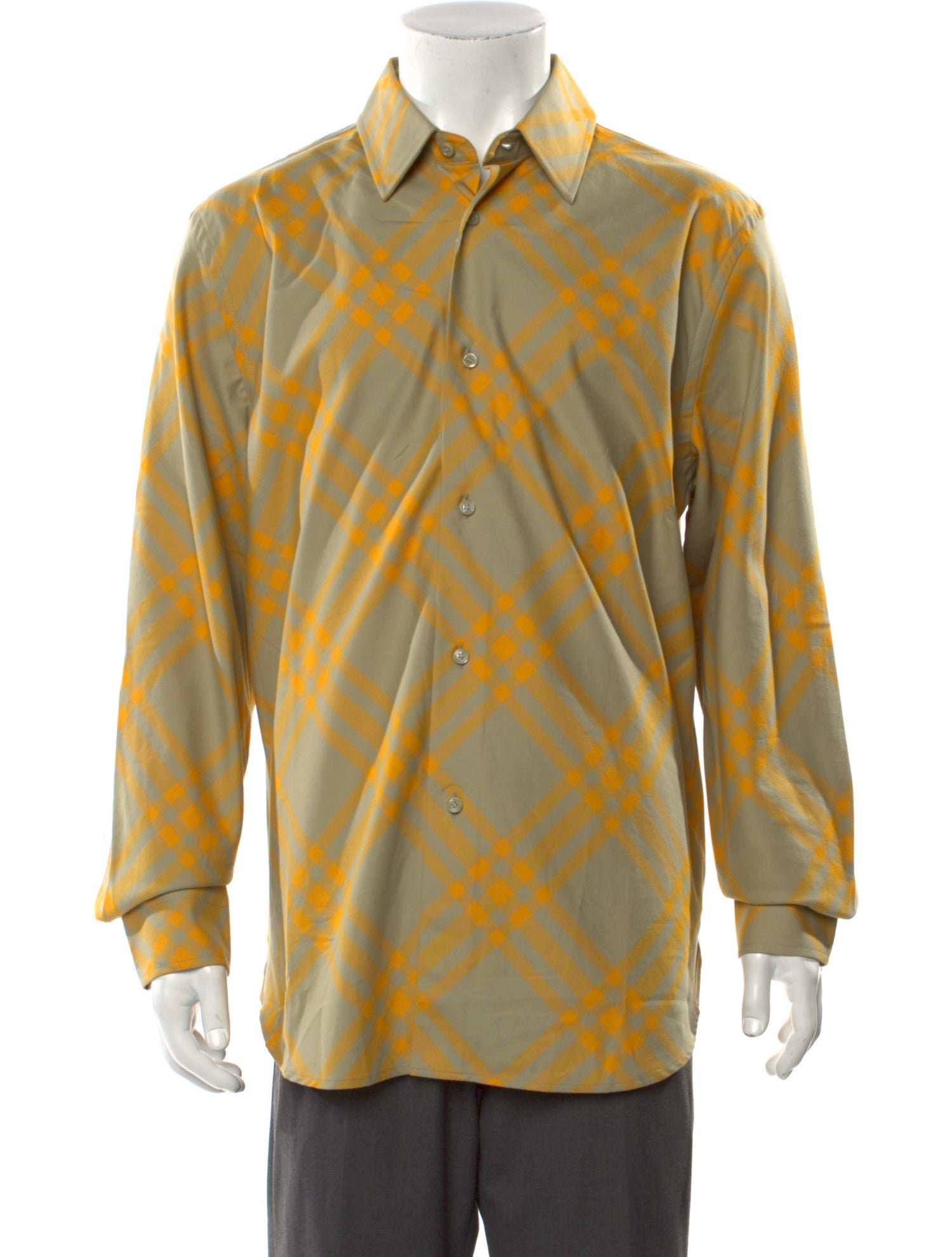 Burberry Striped Long Sleeve Dress Shirt w/ Tags