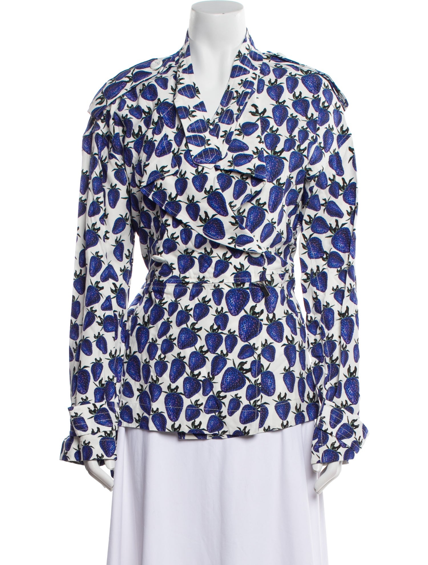 Burberry Floral Print Blazer w/ Tags