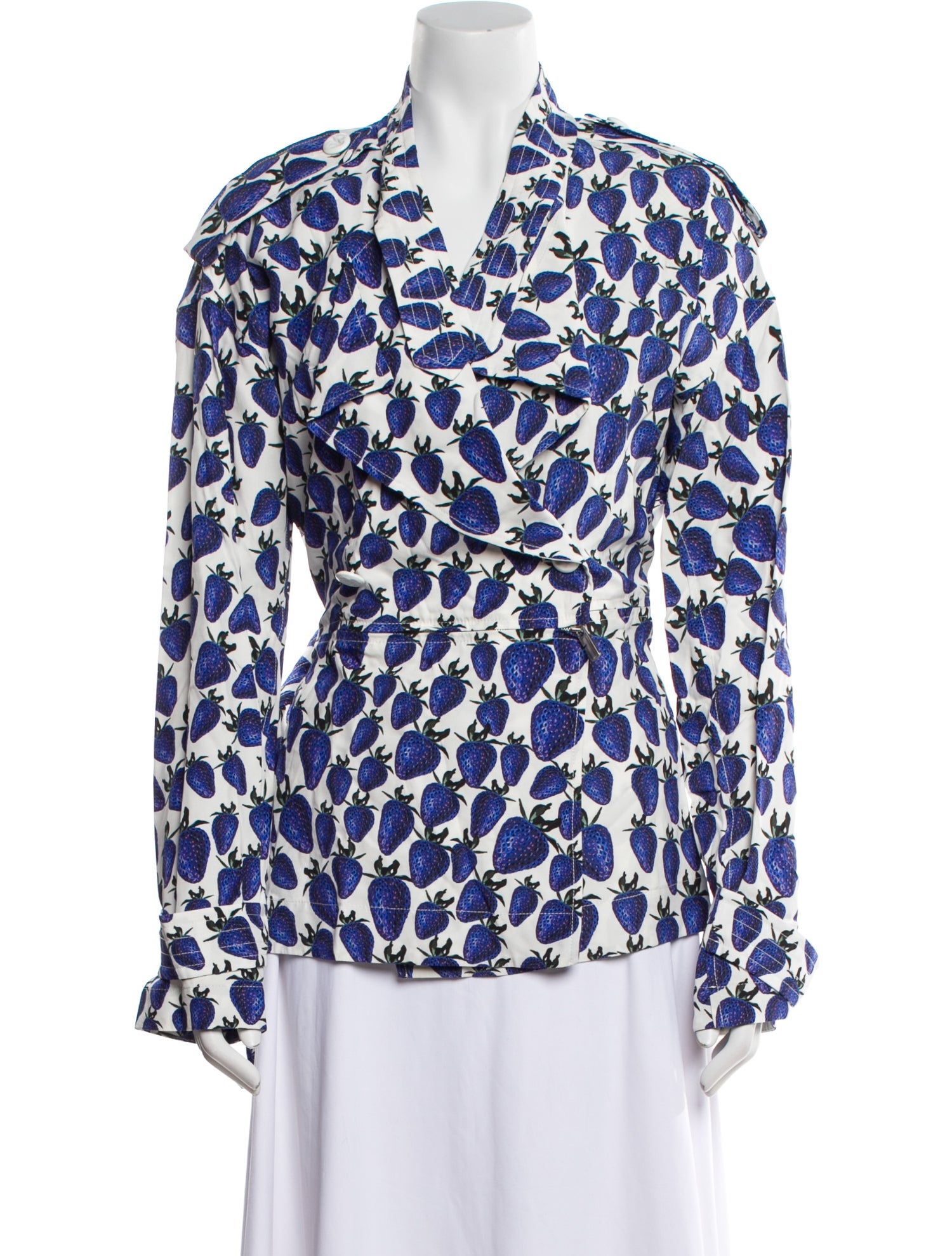 Burberry Floral Print Blazer w/ Tags