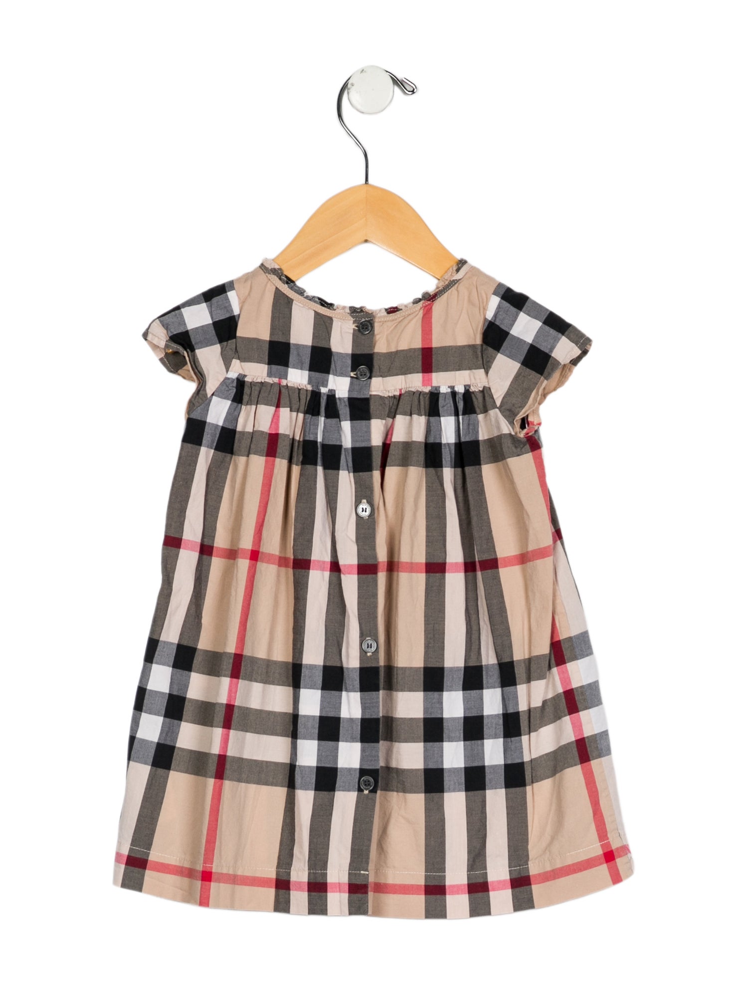 Burberry infant girls' multicolored dress