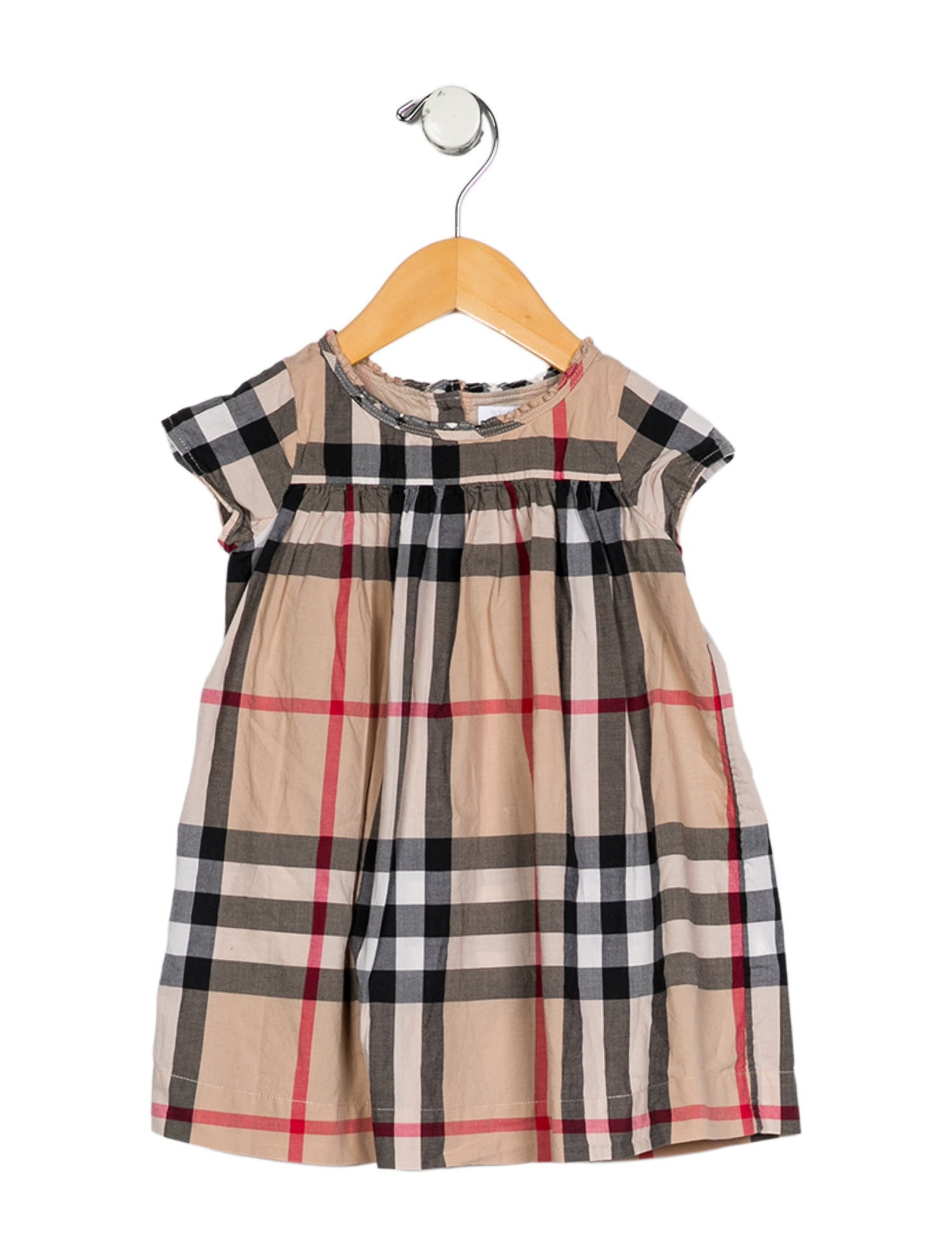 Burberry infant girls multicolored dress