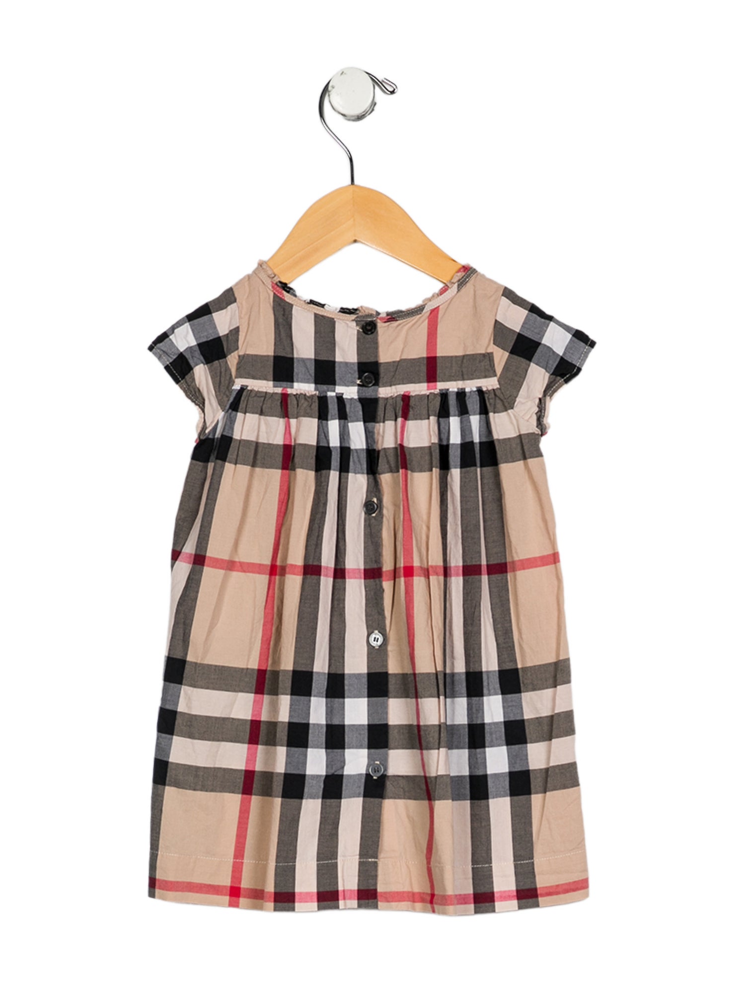 Burberry infant girls multicolored dress