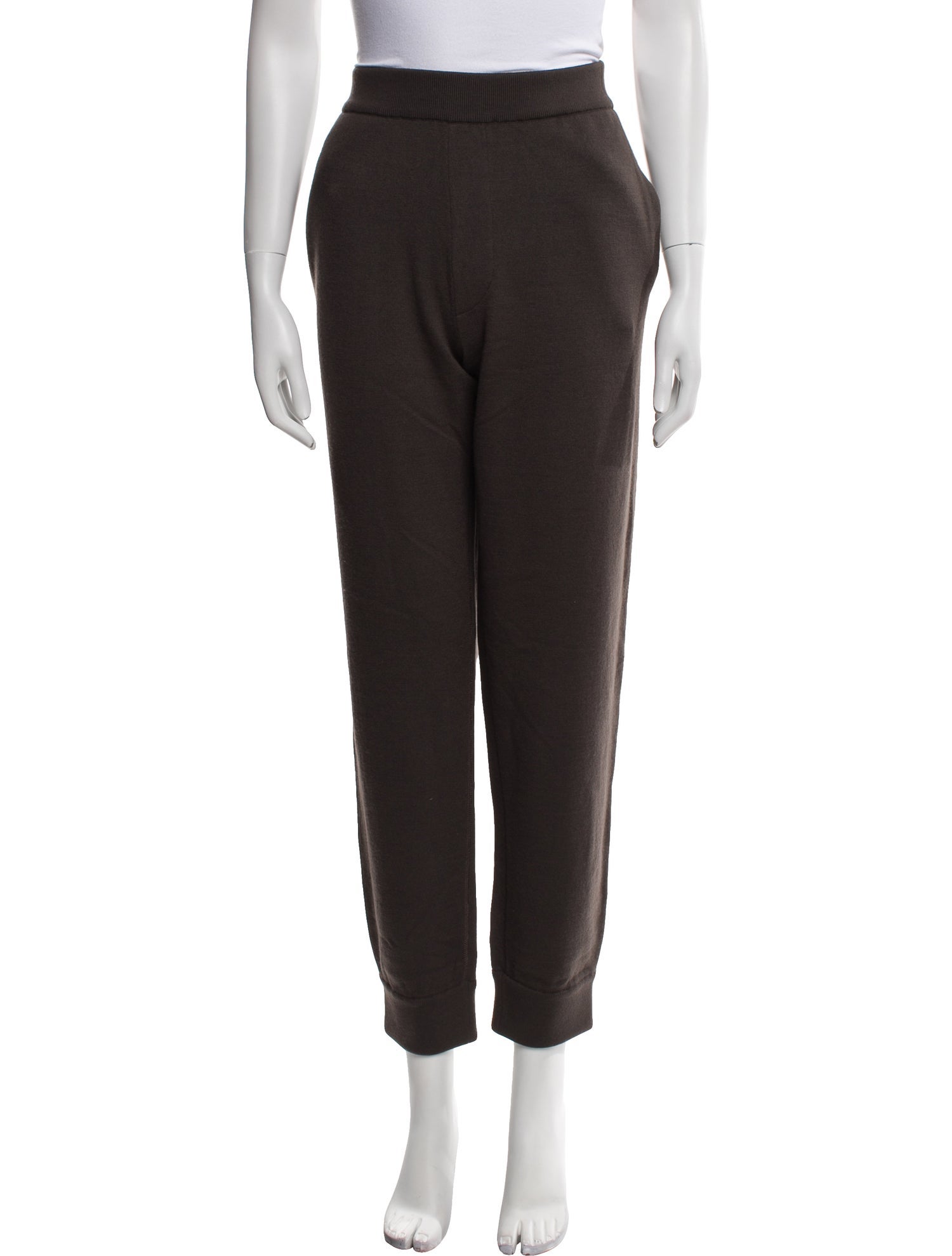 Burberry Wool Embroidered Accent Sweatpants w/ Tags