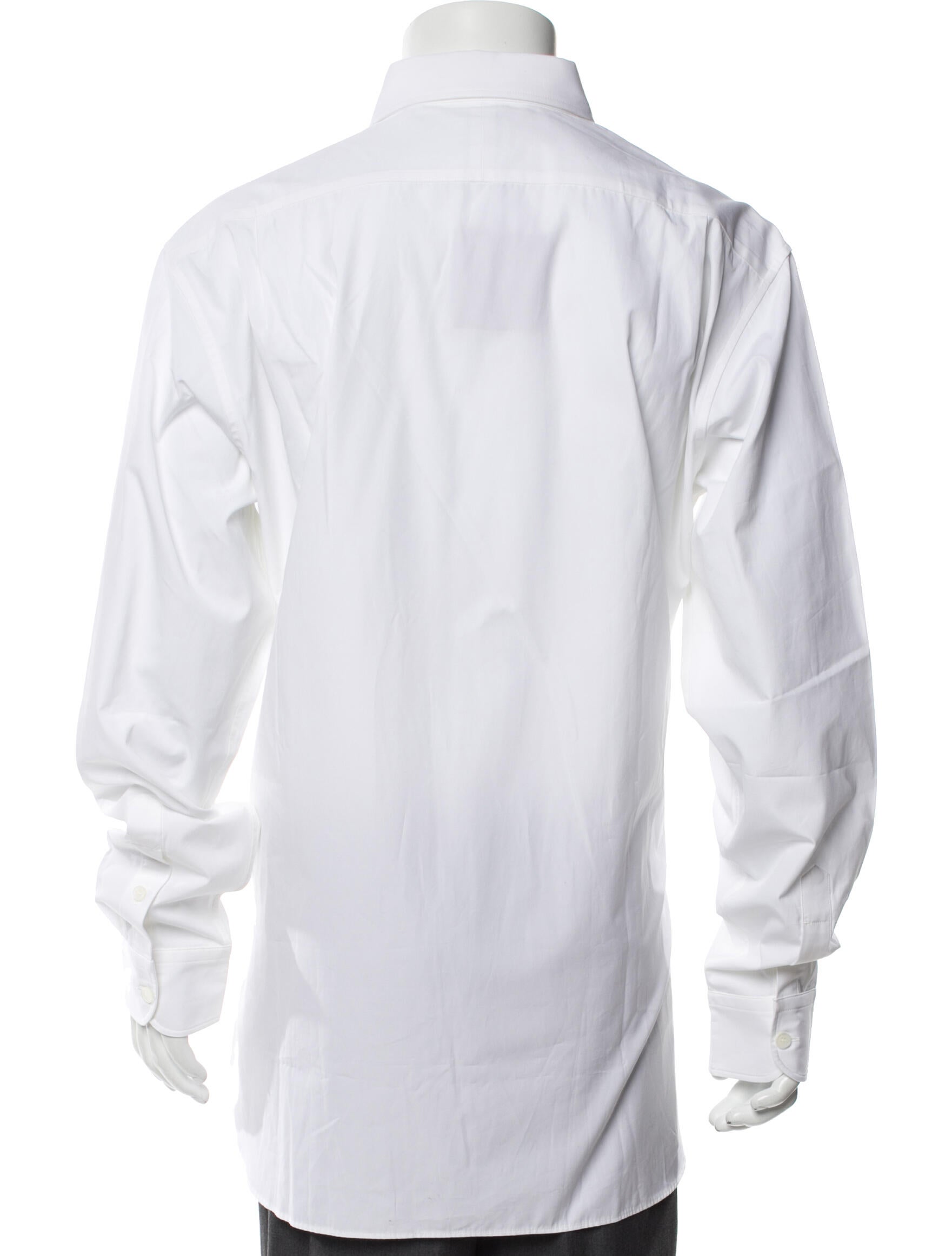 Burberry Graphic Print Long Sleeve Dress Shirt w/ Tags