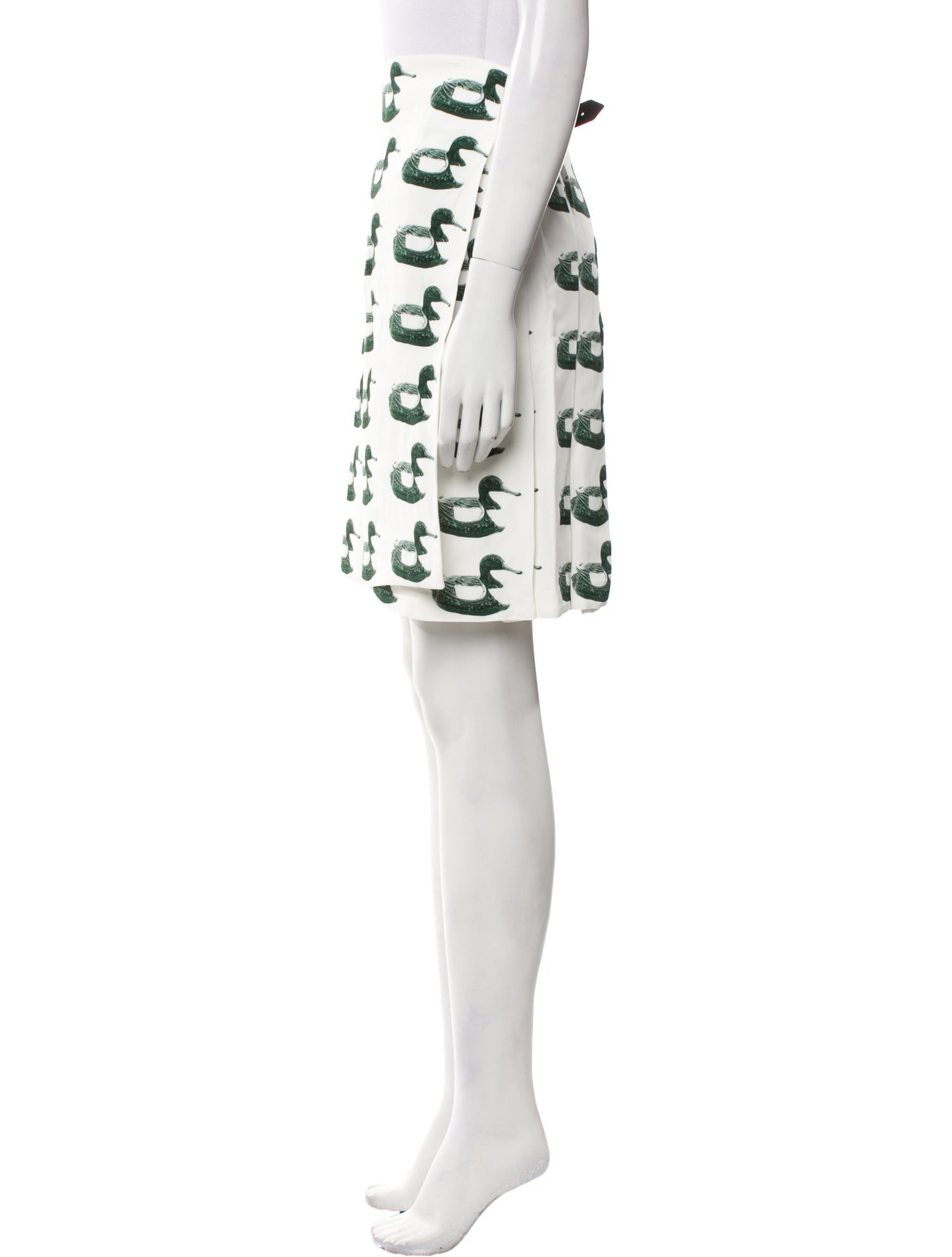 Burberry Printed Knee-Length Skirt