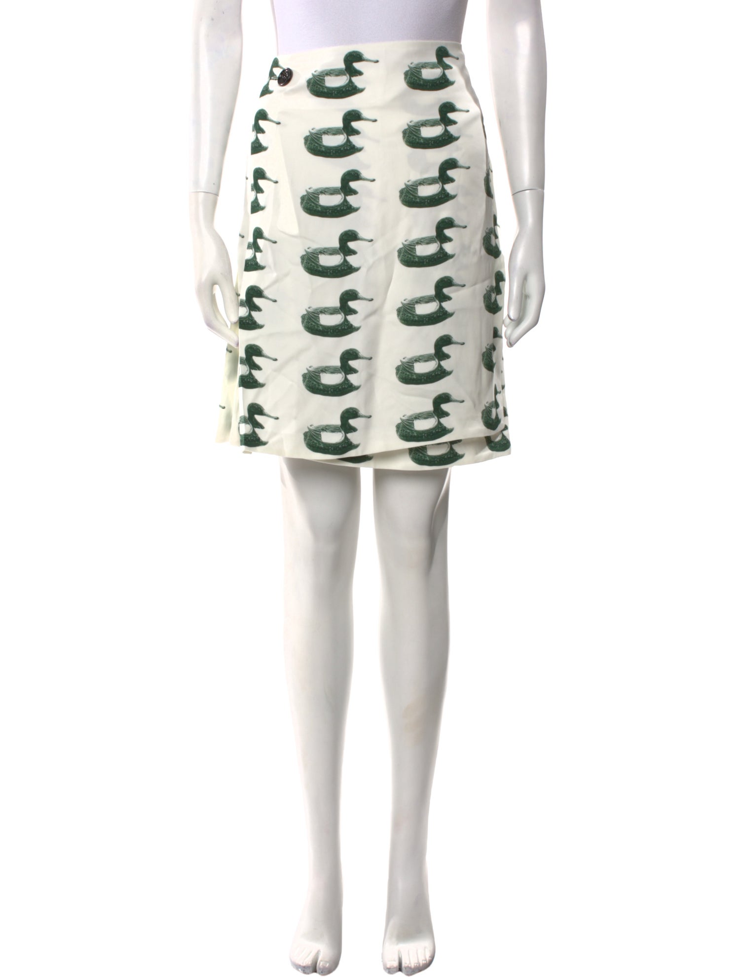 Burberry Printed Knee-Length Skirt w/ Tags
