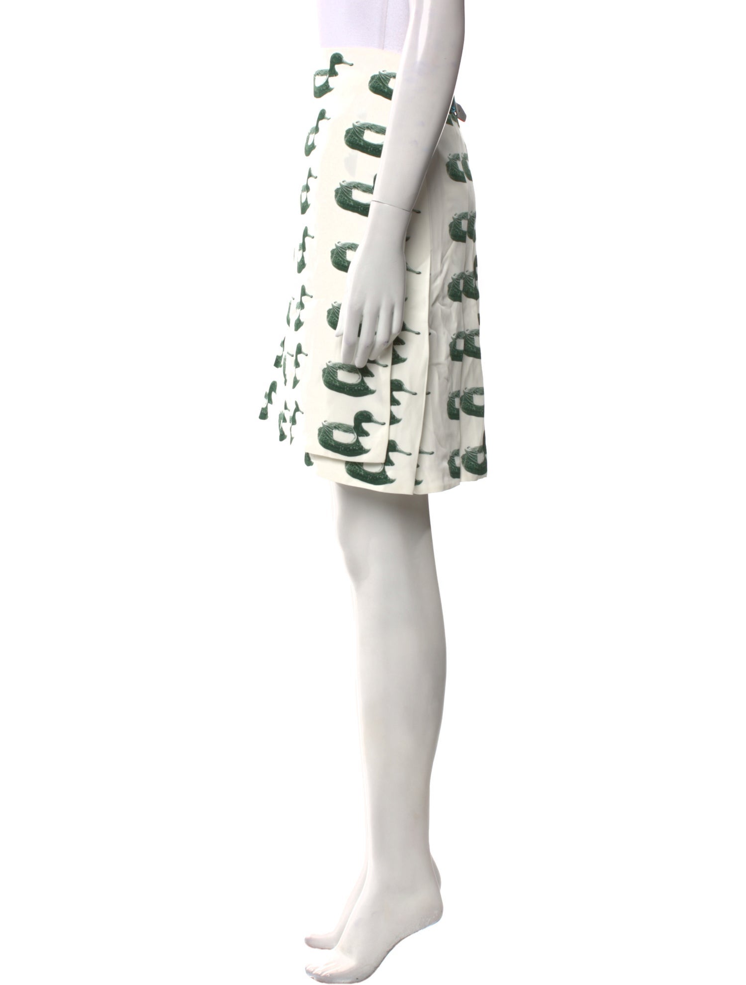 Burberry Printed Knee-Length Skirt w/ Tags