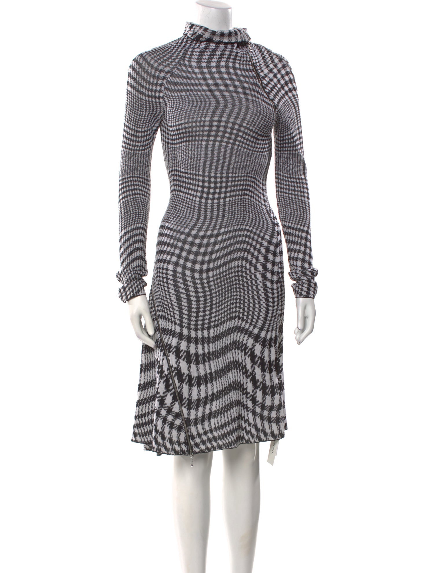 Burberry Wool Midi Length Dress w/ Tags