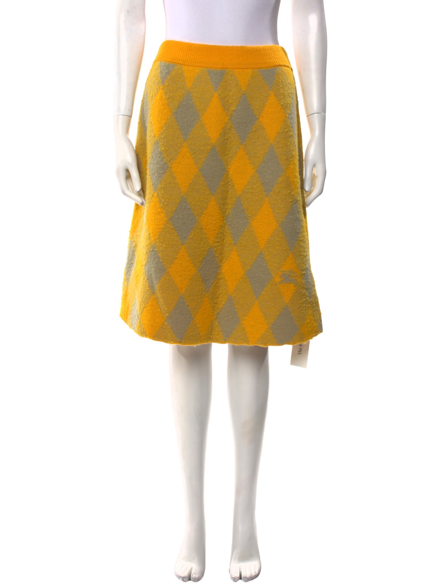 Burberry Wool Knee-Length Skirt w/ Tags