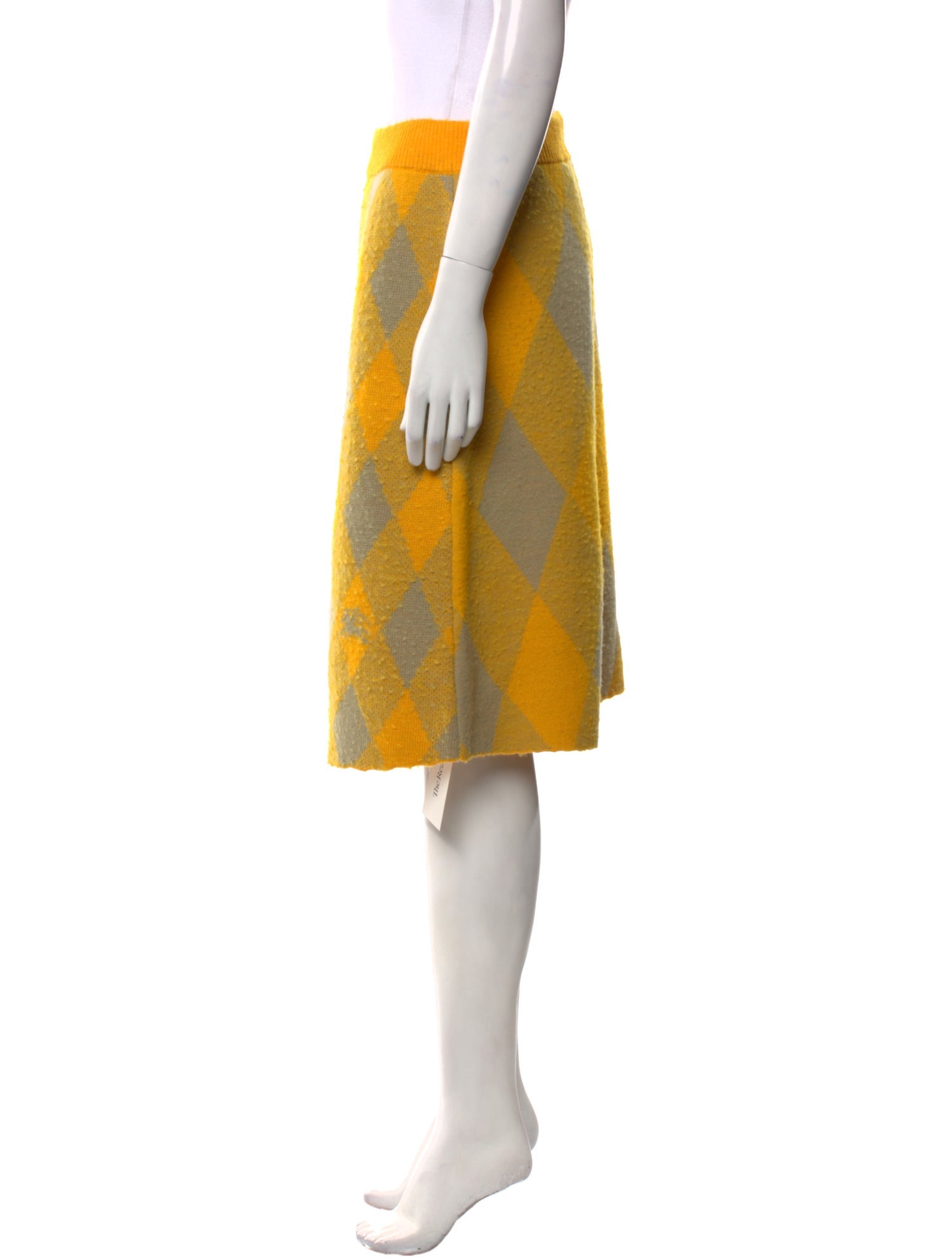 Burberry Wool Knee-Length Skirt w/ Tags