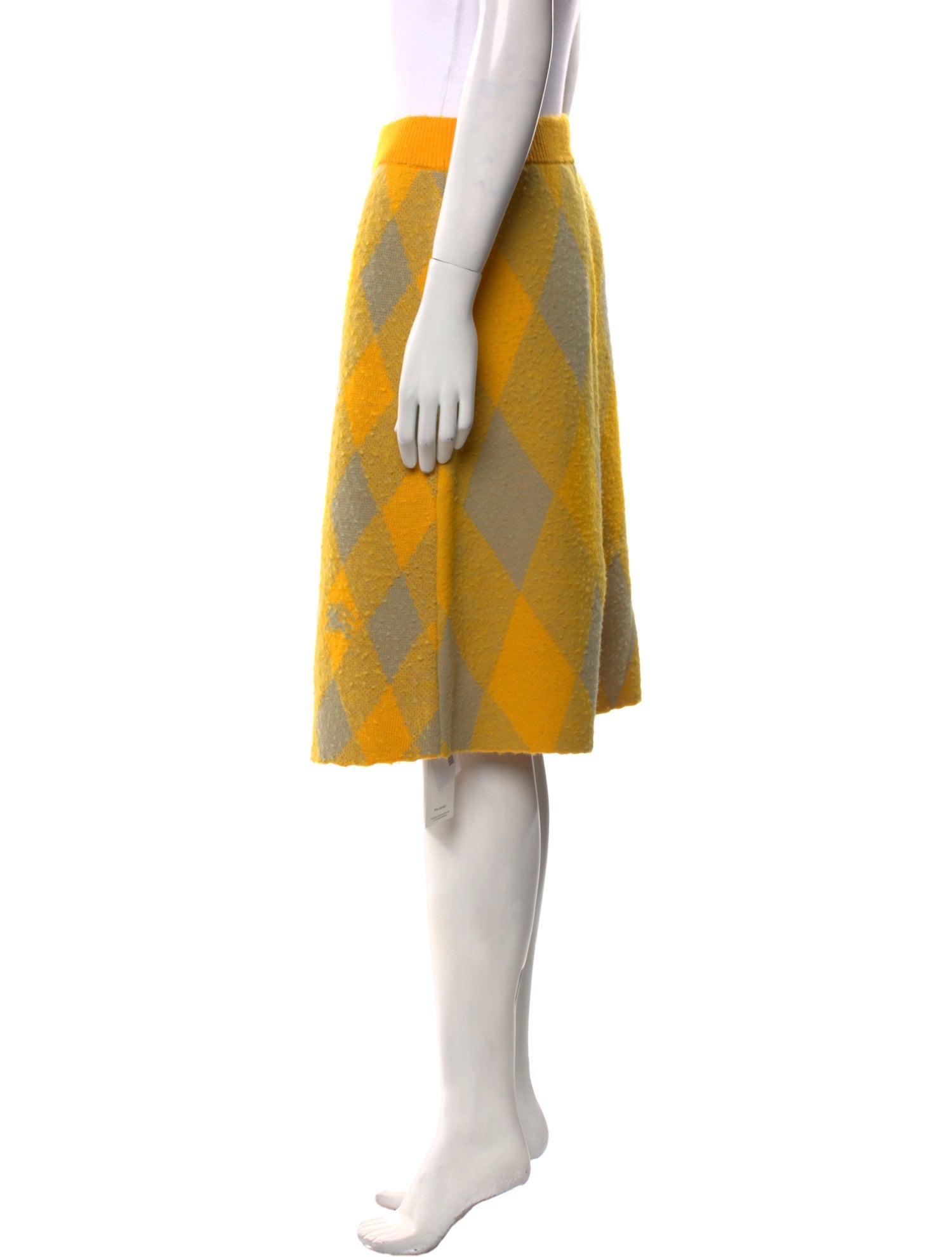 Burberry Wool Knee-Length Skirt w/ Tags