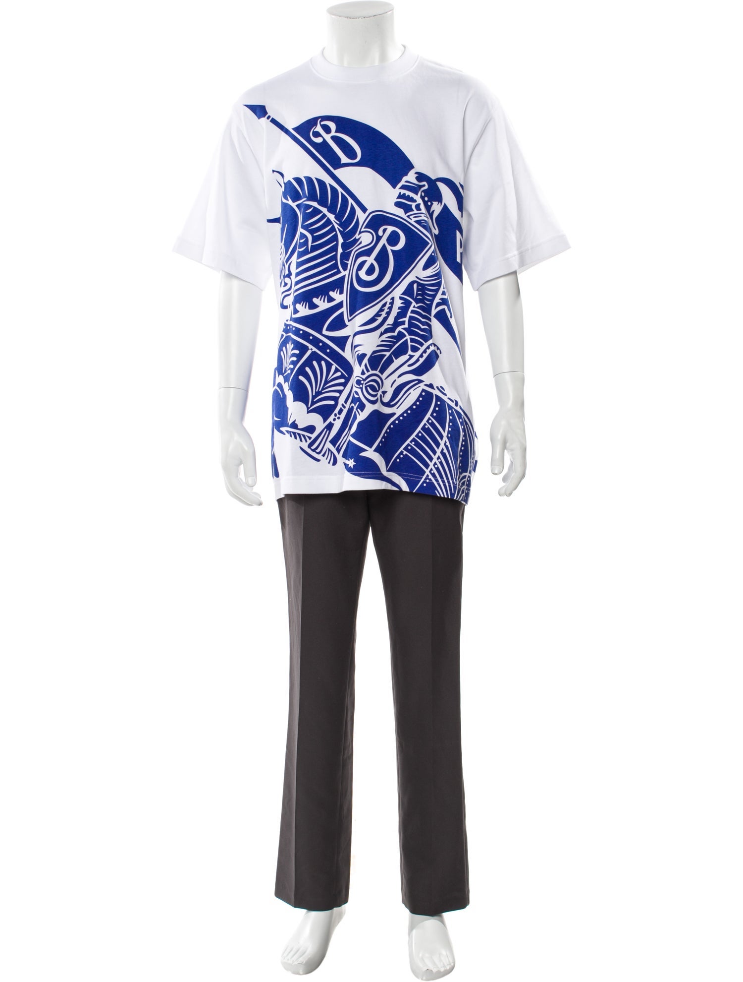 Burberry Graphic Print Crew Neck T-Shirt w/ Tags