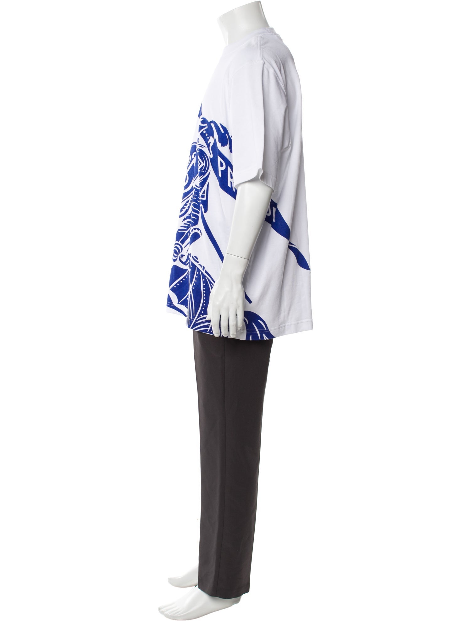 Burberry Graphic Print Crew Neck T-Shirt w/ Tags