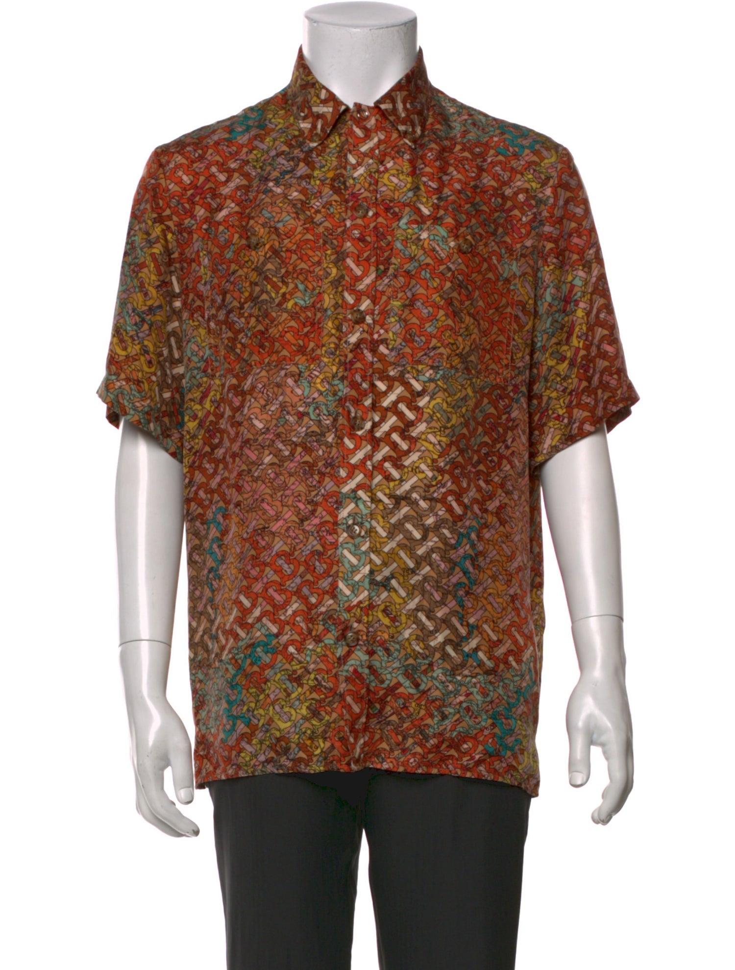 Burberry TB Monogram Printed Shirt