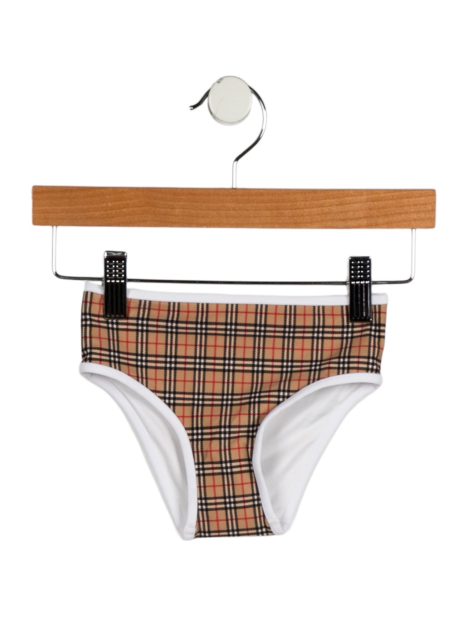 Burberry Toddler Girls' House Check Swim Bottoms