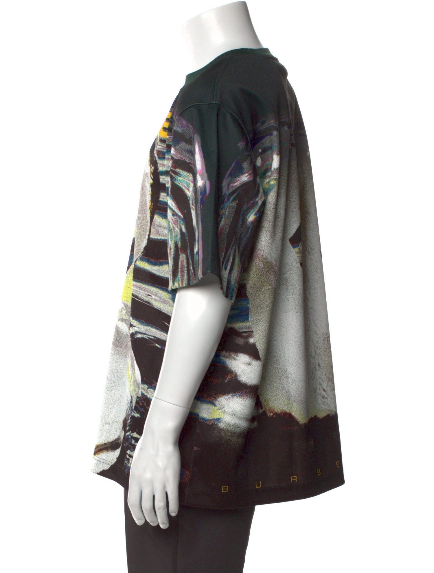 Burberry Printed Crew Neck T-Shirt w/ Tags