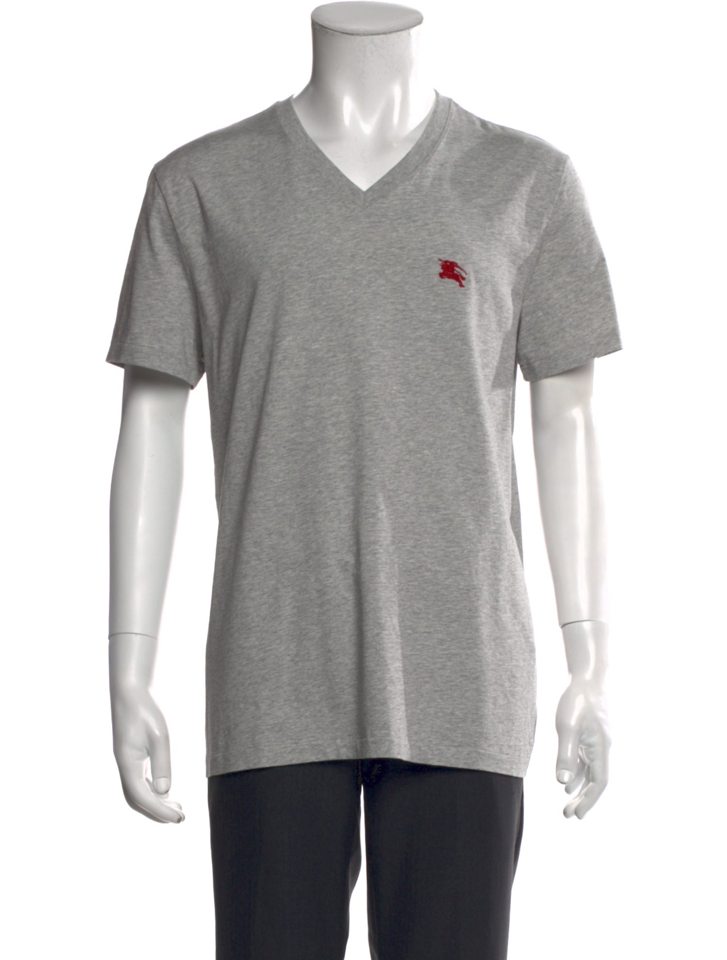 Burberry V-Neck Short Sleeve T-Shirt w/ Tags