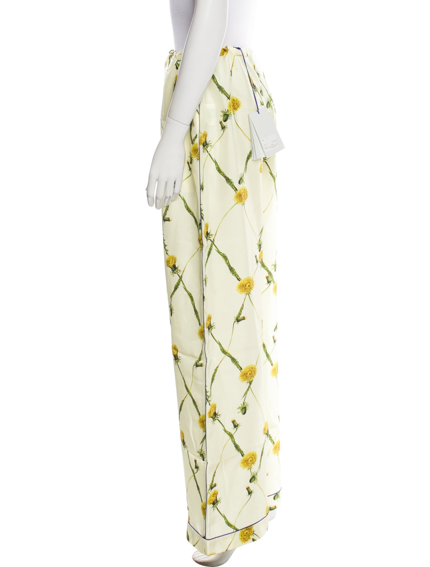 Burberry Silk Printed Pajamas w/ Tags